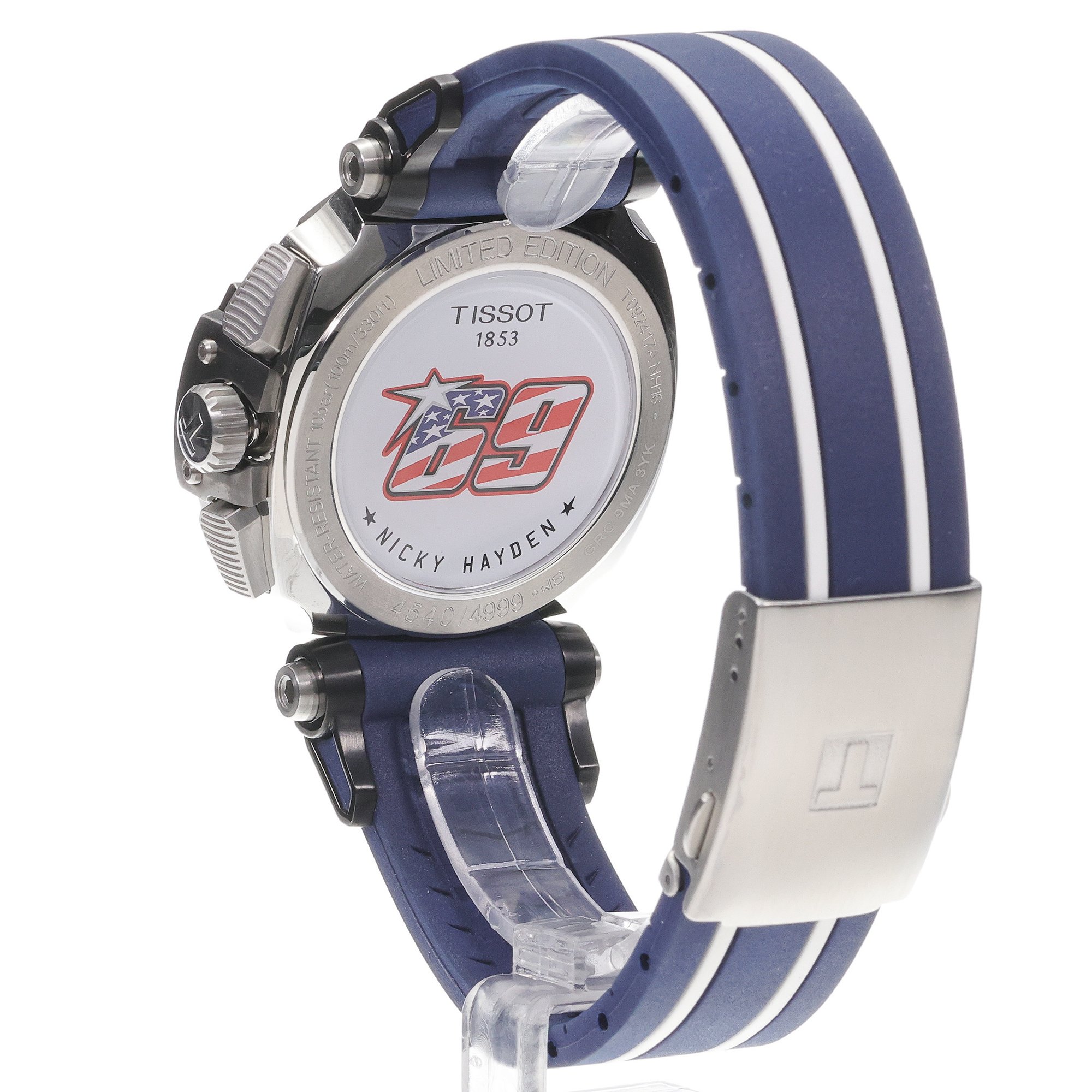 zegarek Tissot T0924172705703 kwarcowy męski T-Race T-RACE AUTOMATIC CHRONO MOTOGP 47mm - miniatura 4