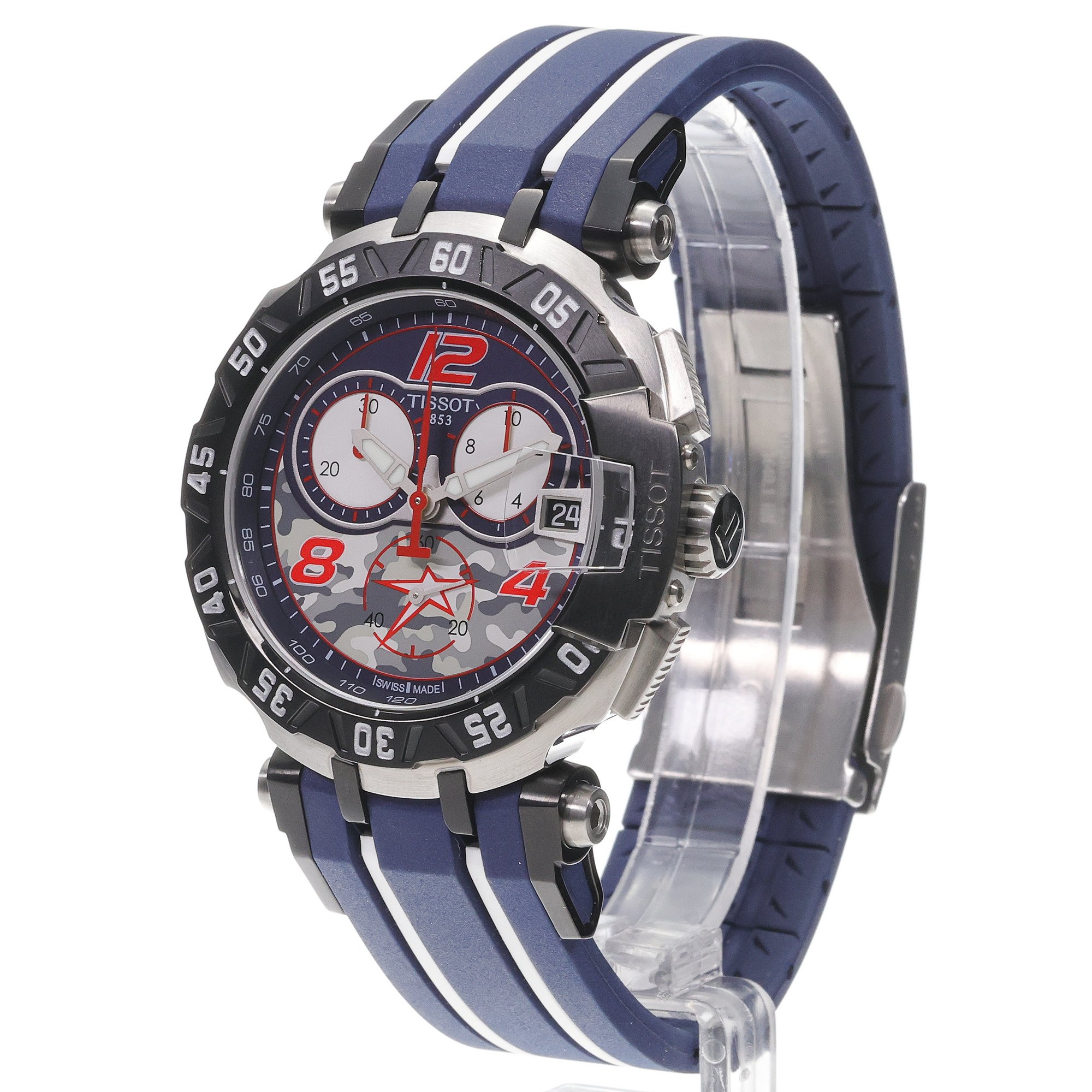 zegarek Tissot T0924172705703 srebrny T-Race - miniatura 2