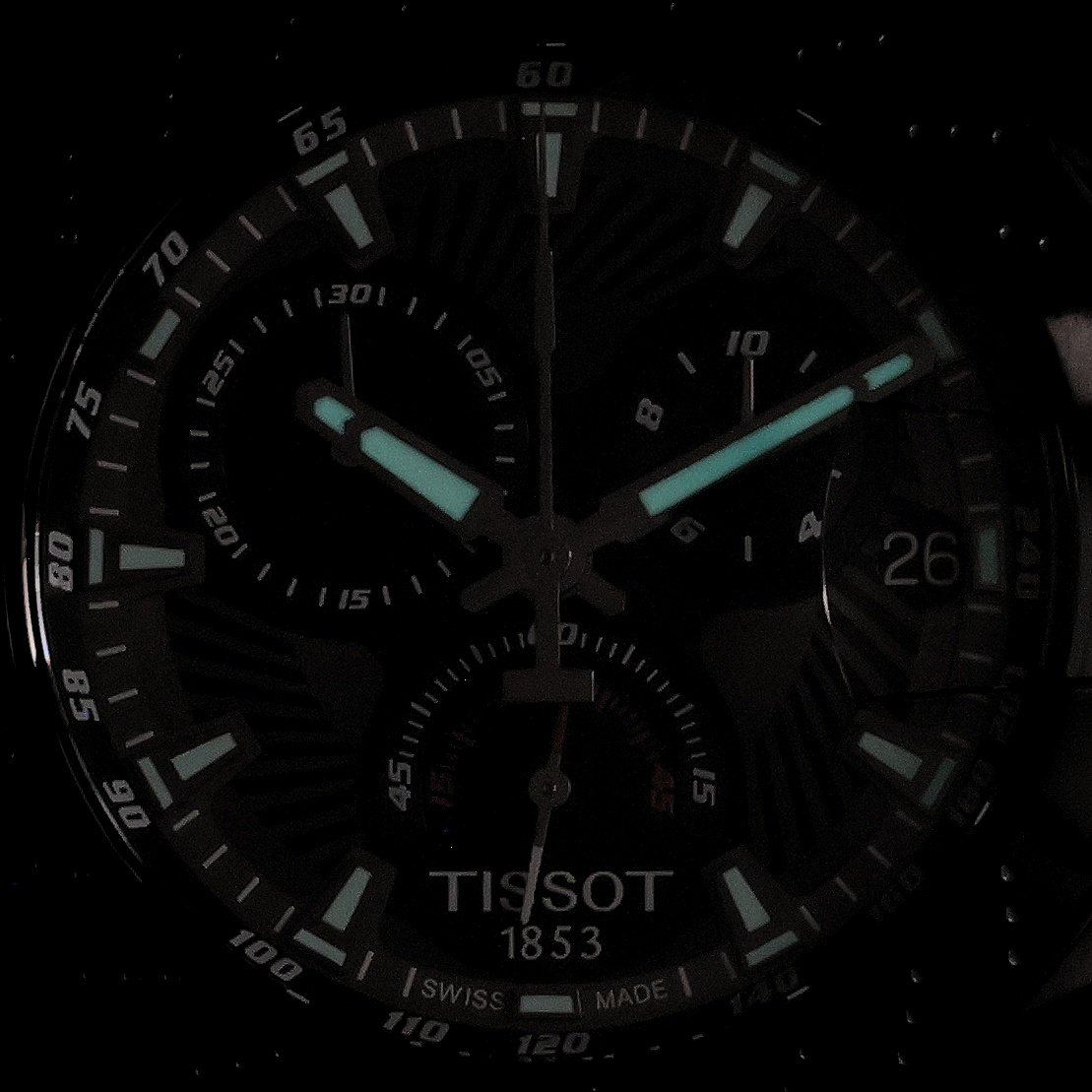 zegarek Tissot T1154173706104 czarny T-Race - miniatura 5