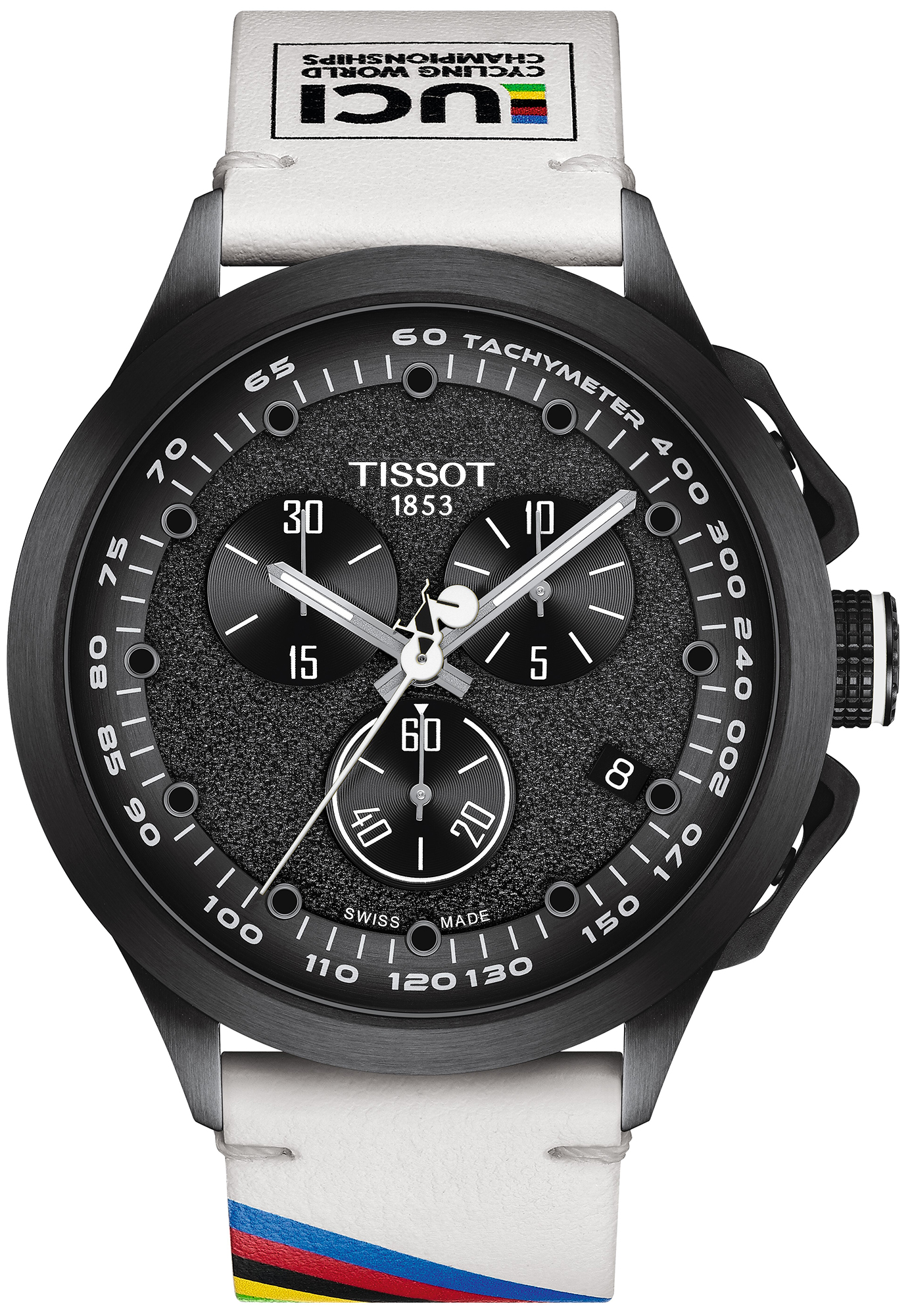 zegarek Tissot T1354173605100 T-RACE CYCLING UCI 2023 męski z tachometr T-Race - miniatura 2