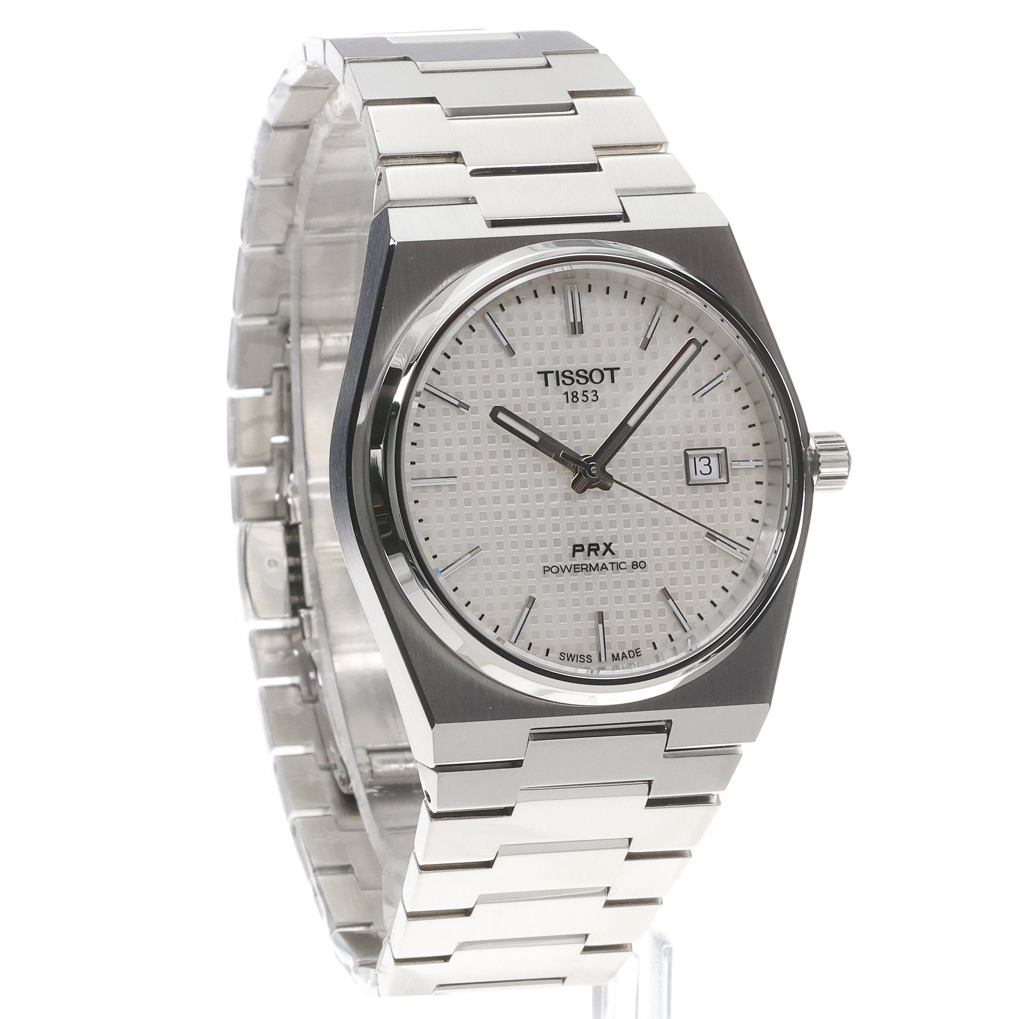 zegarek Tissot T1374071111100 automatyczny męski PRX PRX 40mm