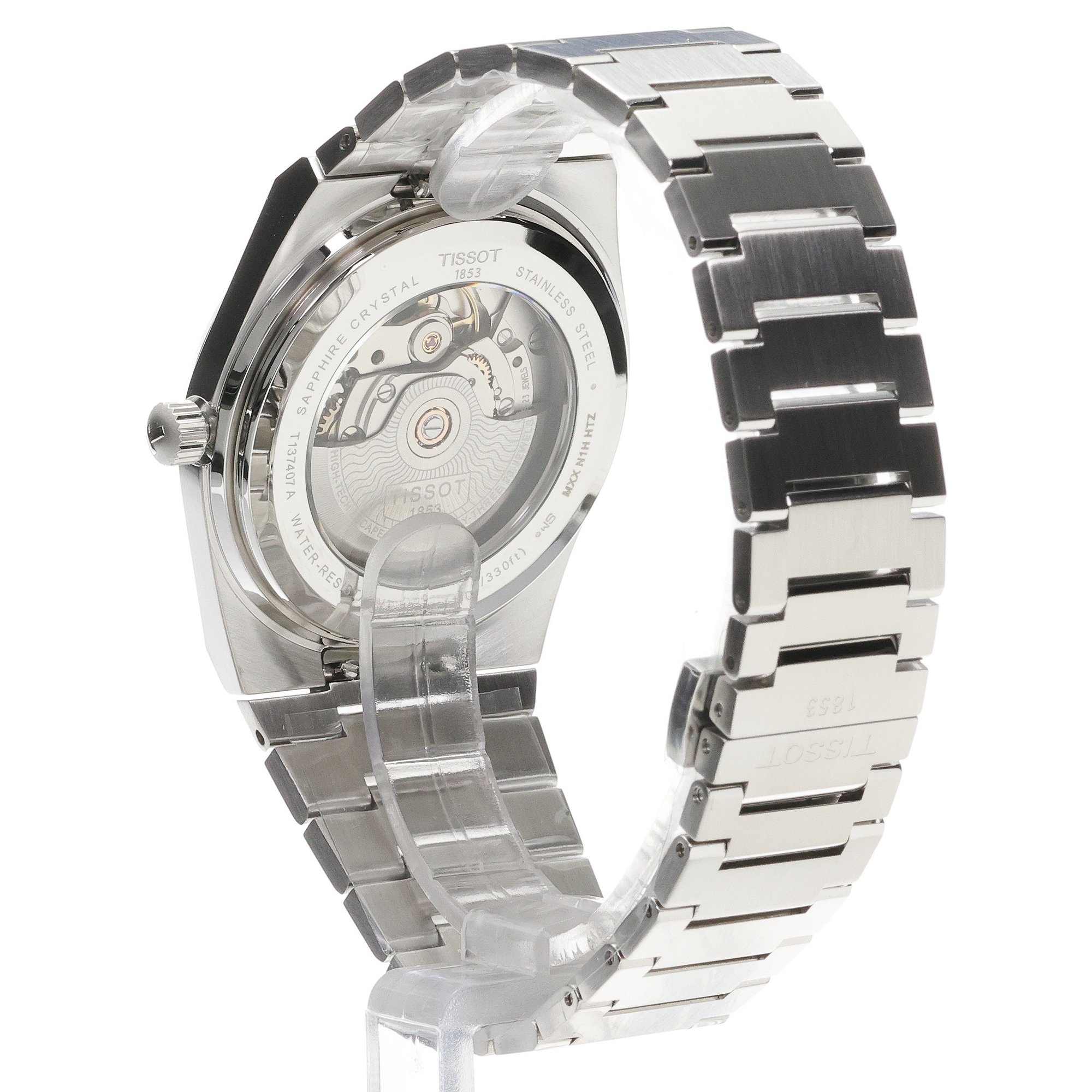 zegarek Tissot T1374071111100 srebrny PRX