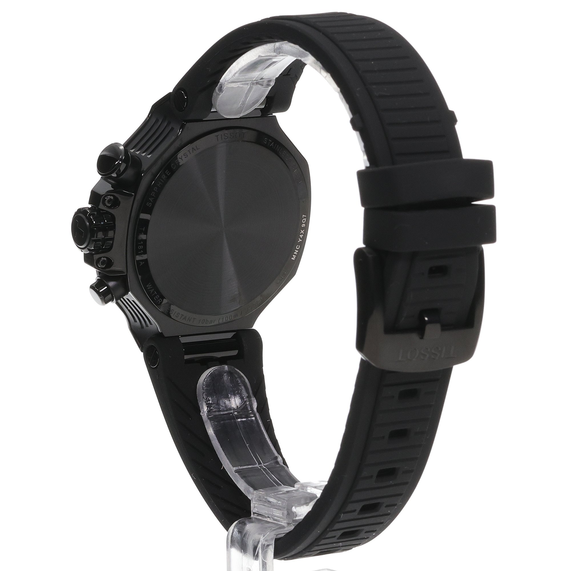 zegarek Tissot T1418173705100 czarny T-Race