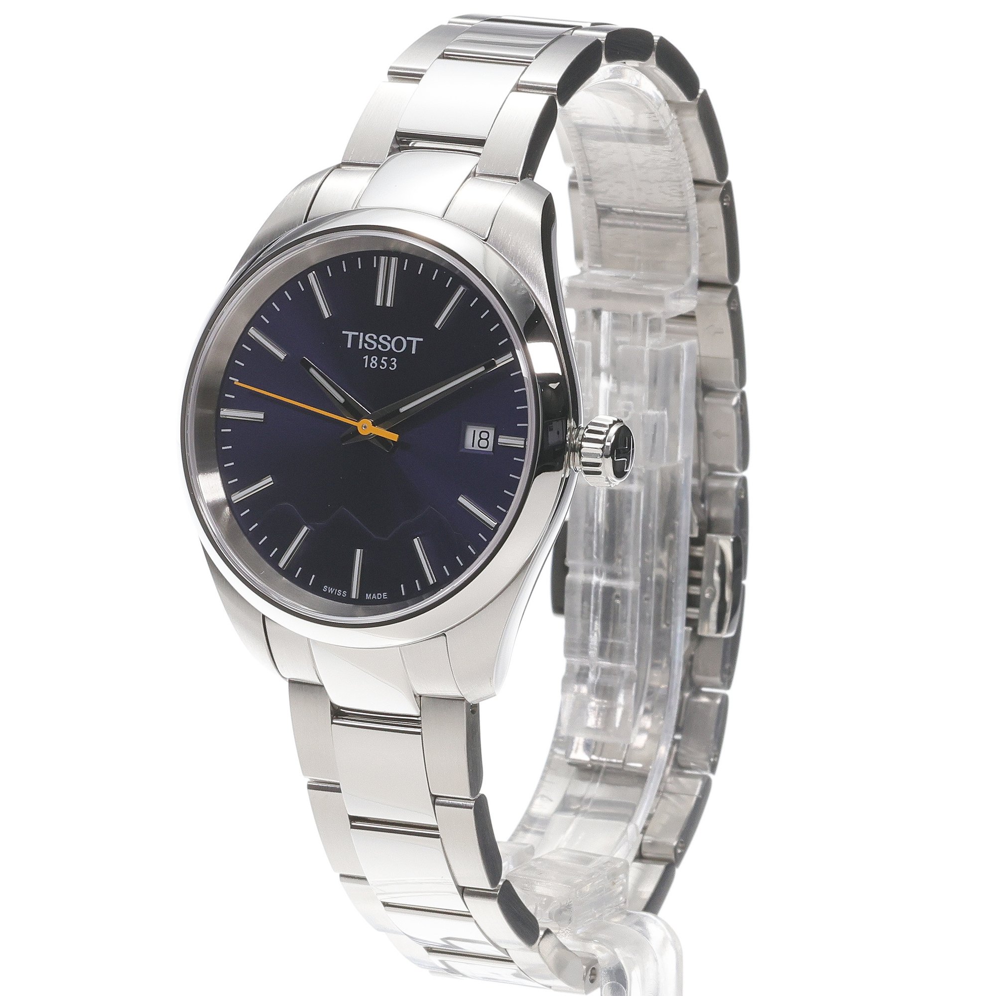 zegarek Tissot T1502101104101 Tissot PR 100 Jungfraubahn Quartz 34mm PR 100 szafirowe - miniatura 2