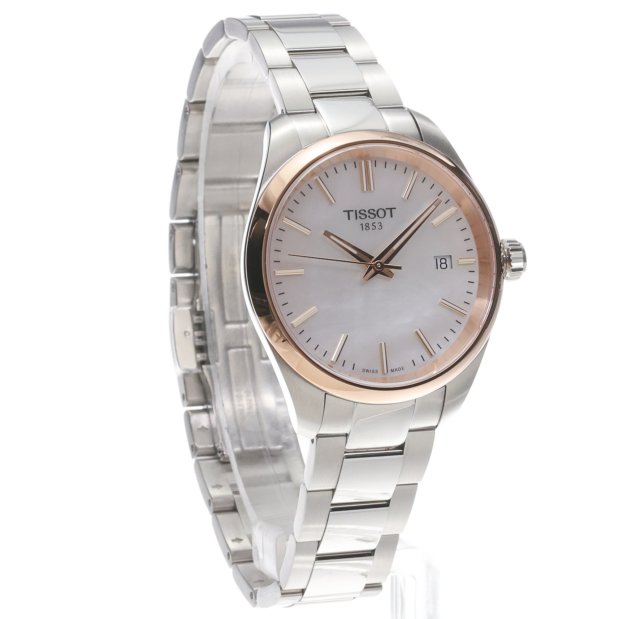 zegarek Tissot T1502102111100 srebrny T-Classic