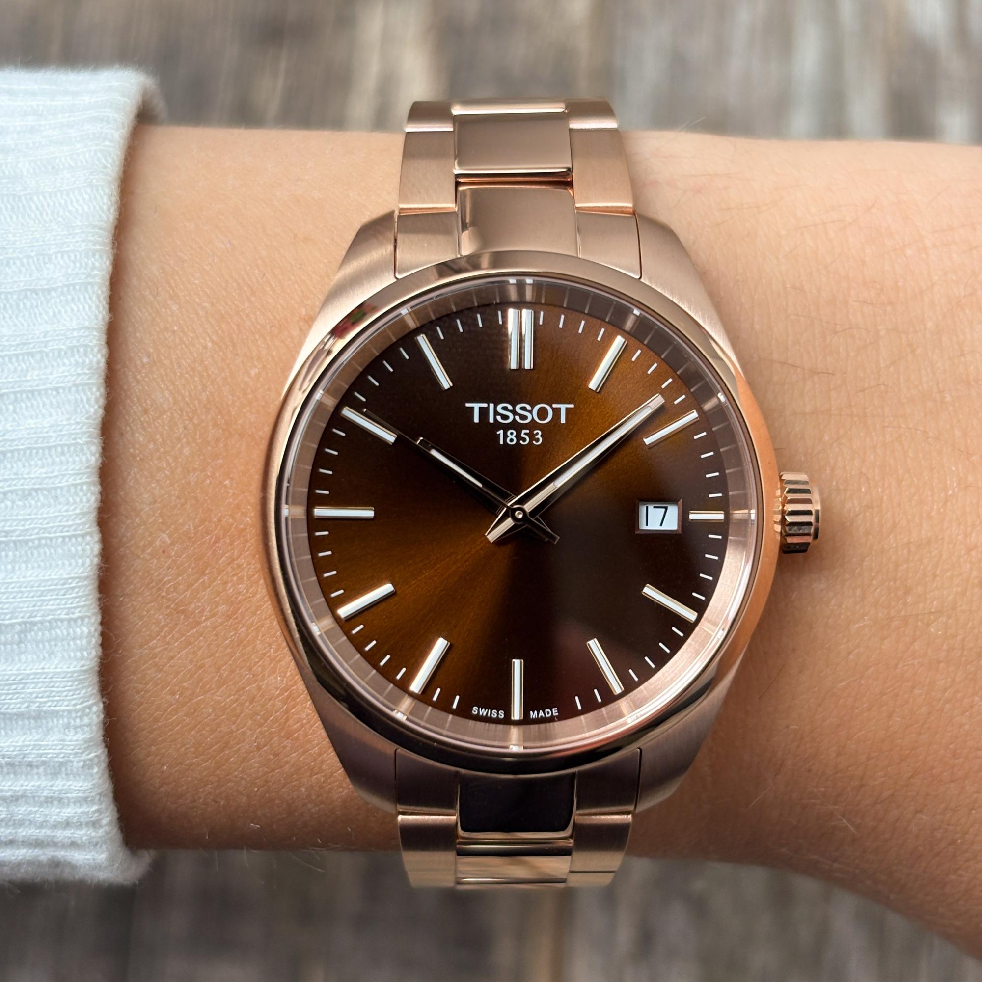 zegarek Tissot T1502103329100 PR 100 Lady 34mm T-Classic szafirowe