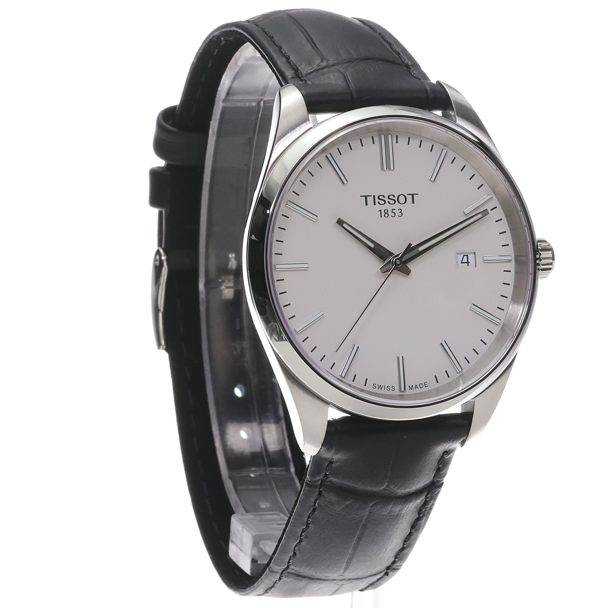 zegarek Tissot T1504101601100 kwarcowy męski PR 100 PR 100 40mm - miniatura 3