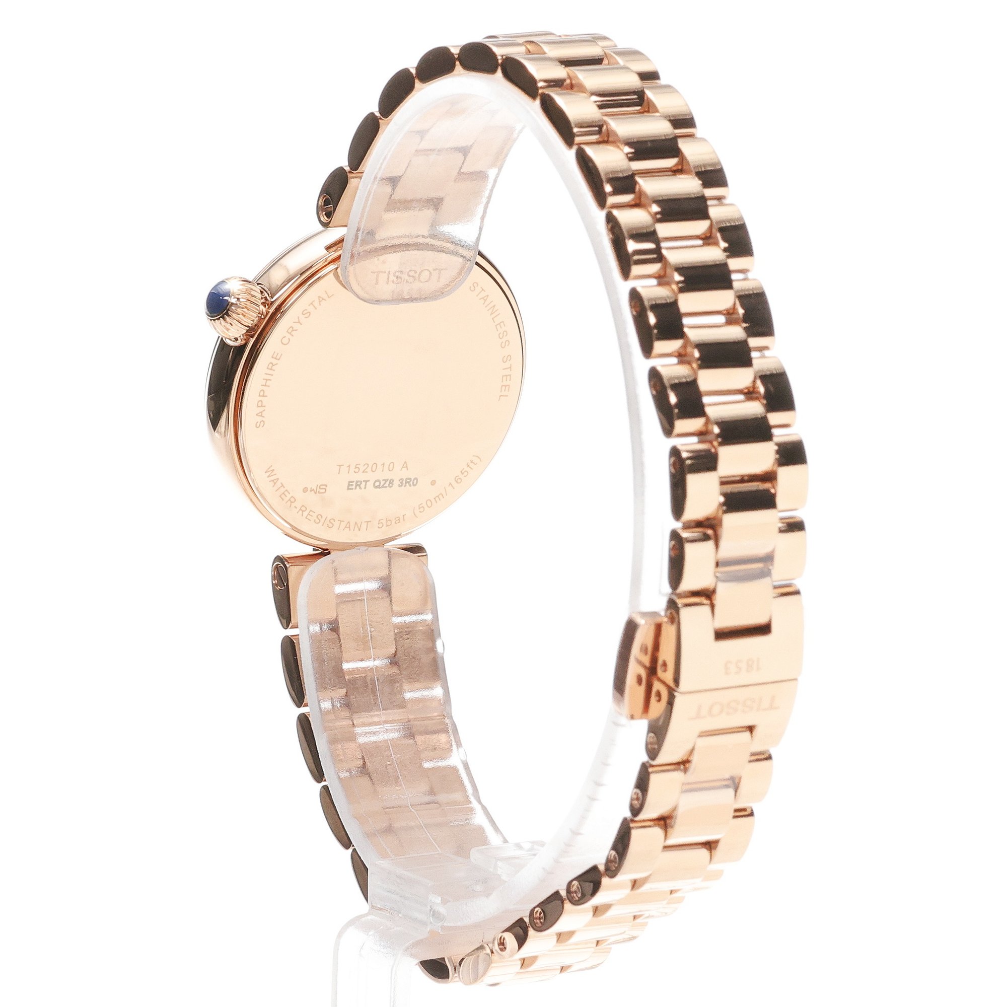 zegarek Tissot T1520103311801 różowe złoto Desir - miniatura 4