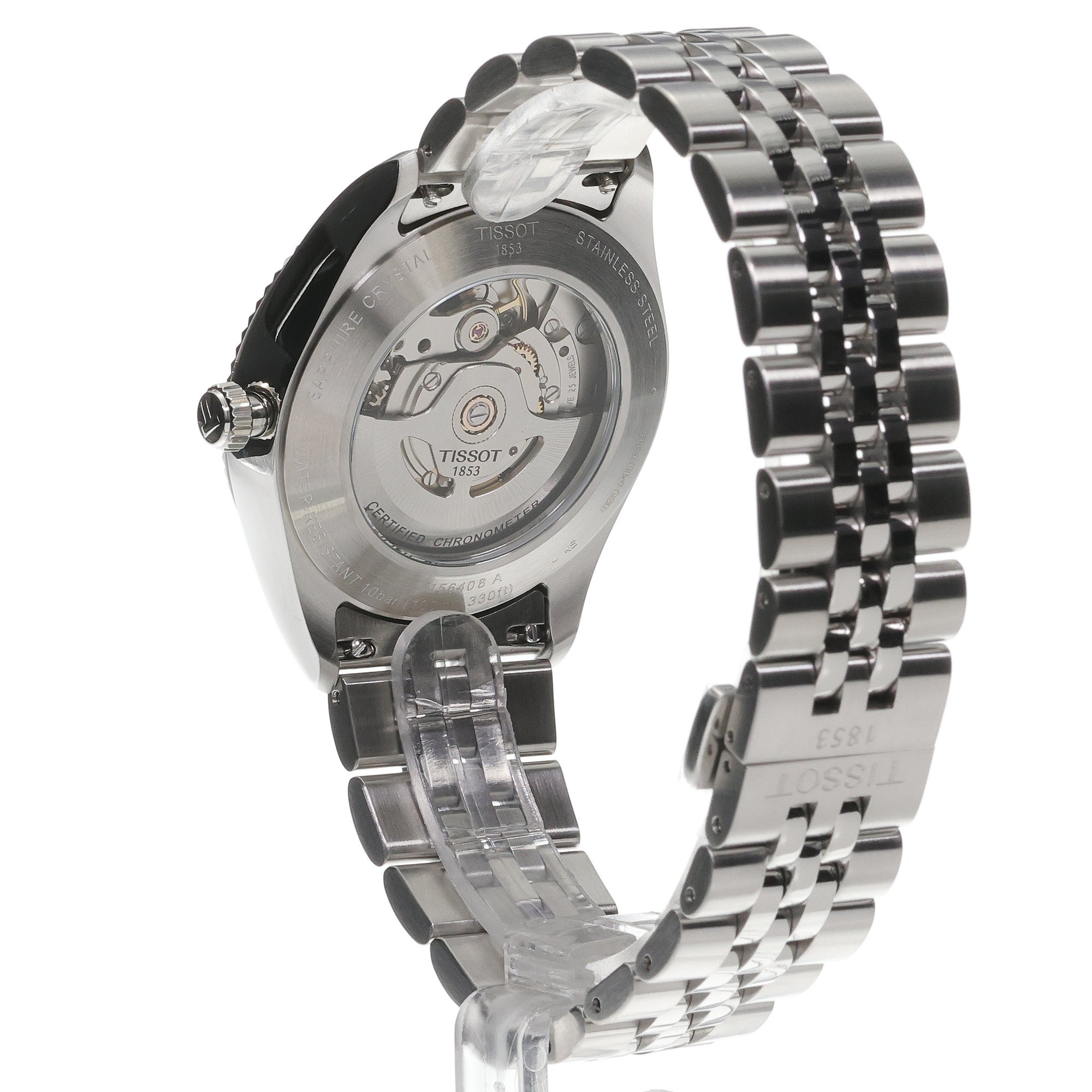 zegarek Tissot T1564081103300 automatyczny męski Ballade Ballade Powermatic 80 COSC 39mm - miniatura 4