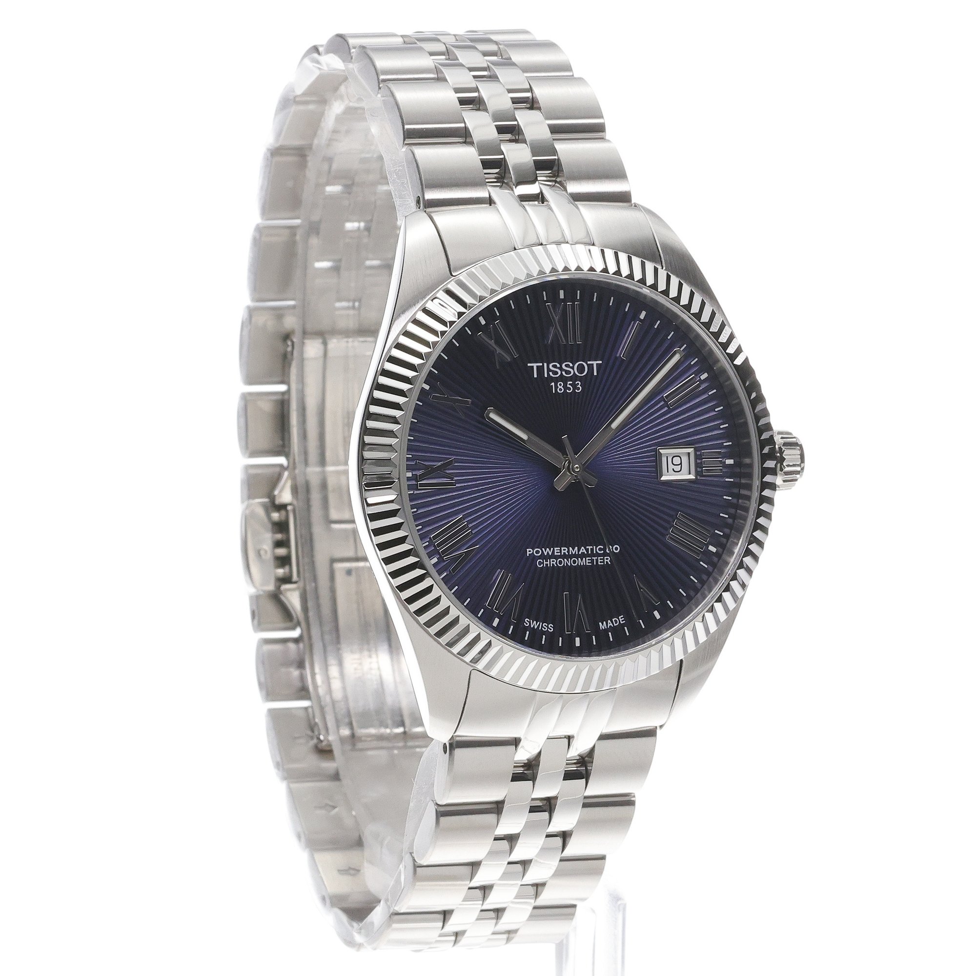 zegarek Tissot T1564081104300 automatyczny męski Ballade Ballade Powermatic 80 39mm - miniatura 3