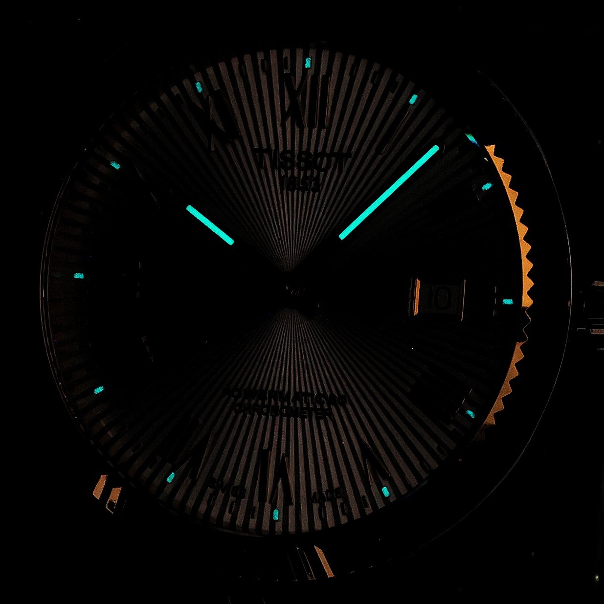 zegarek Tissot T1564082203300 Ballade Powermatic 80 COSC 39mm Ballade szafirowe - miniatura 5