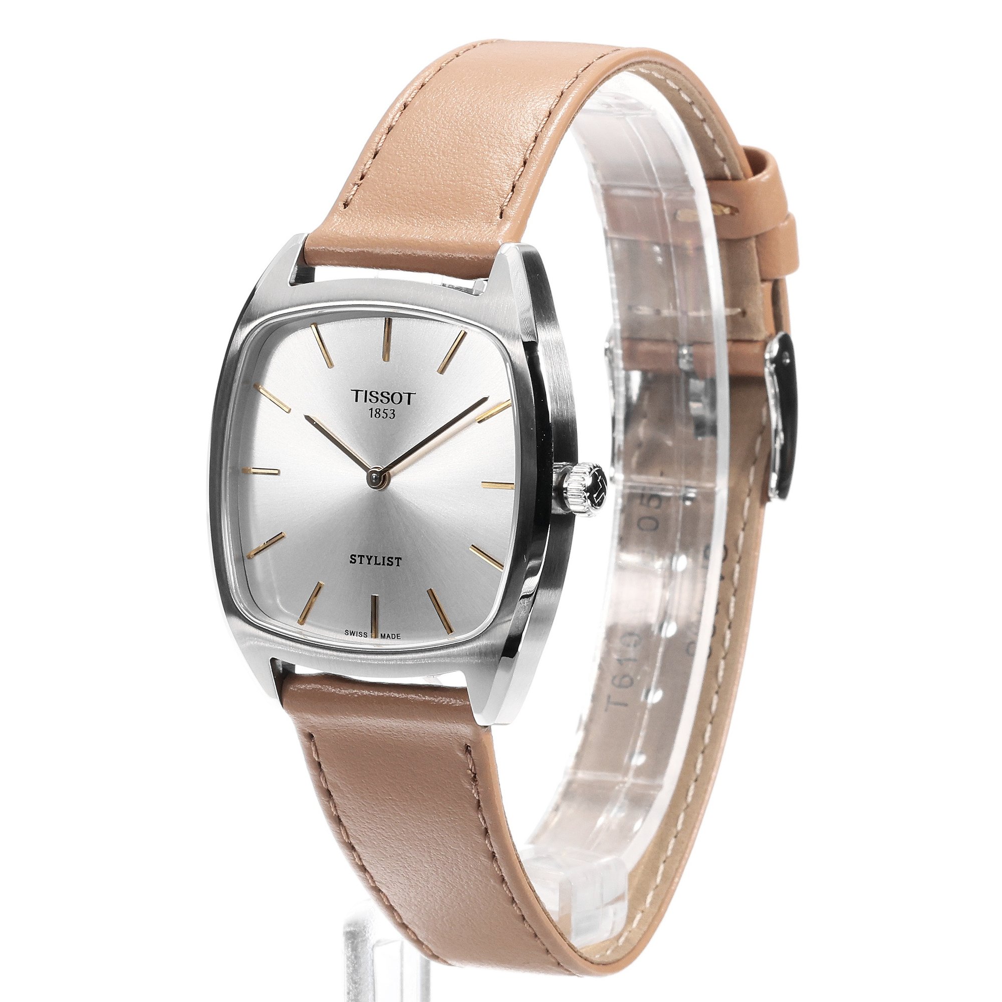 zegarek Tissot T1599091603100 srebrny Heritage