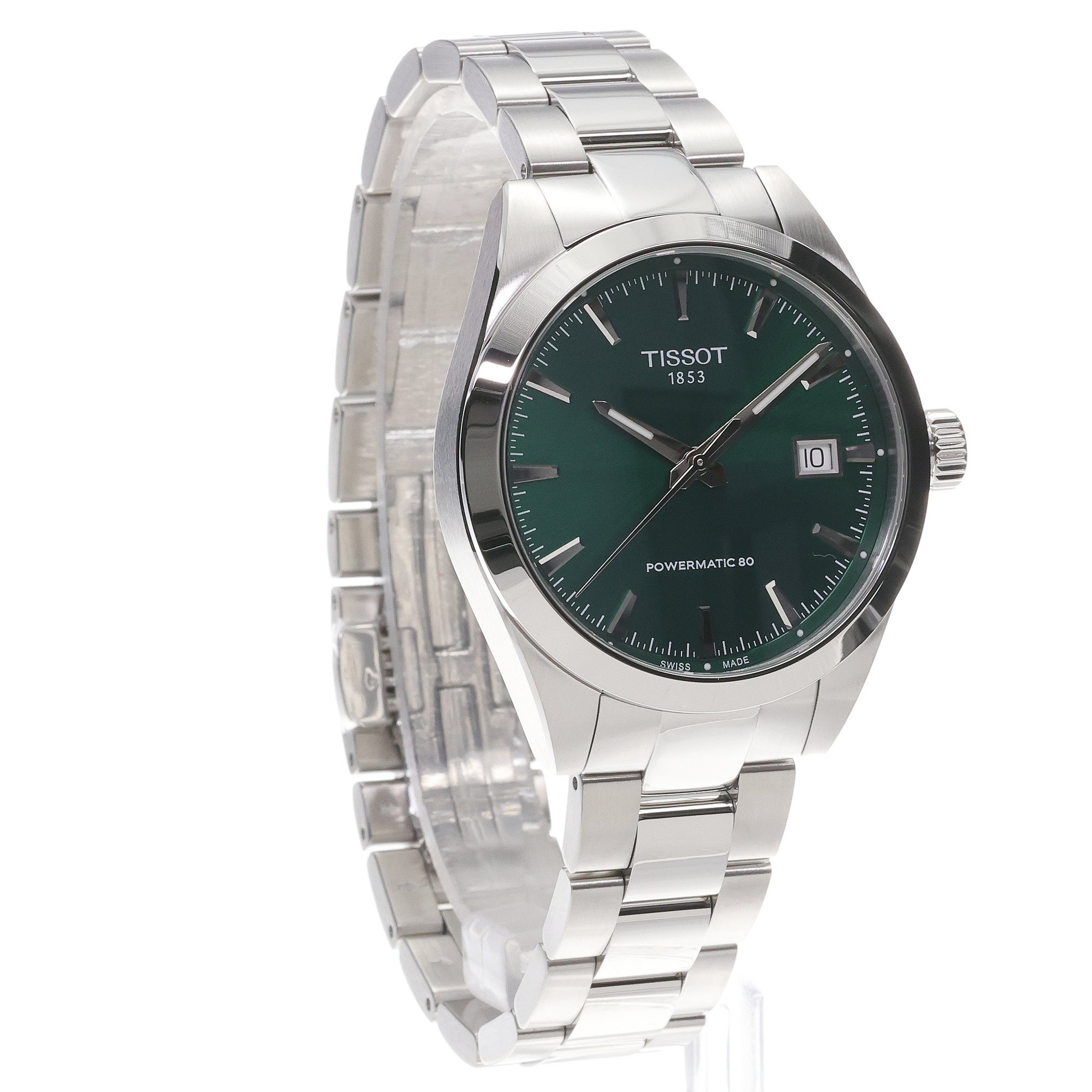 zegarek Tissot T1658071109100 srebrny Gentleman - miniatura 3
