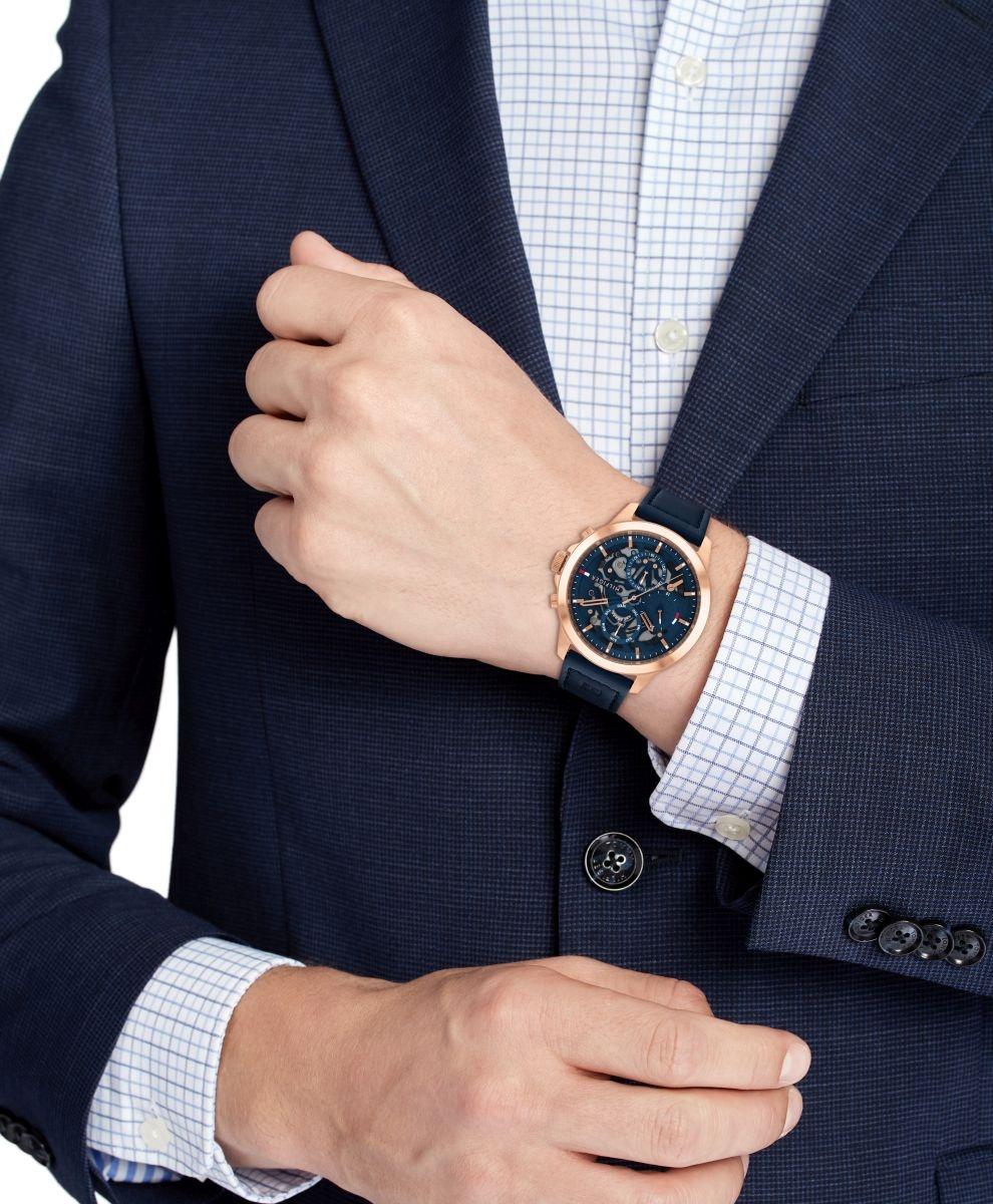 zegarek Tommy Hilfiger 1710475 różowe złoto Męskie - miniatura 7