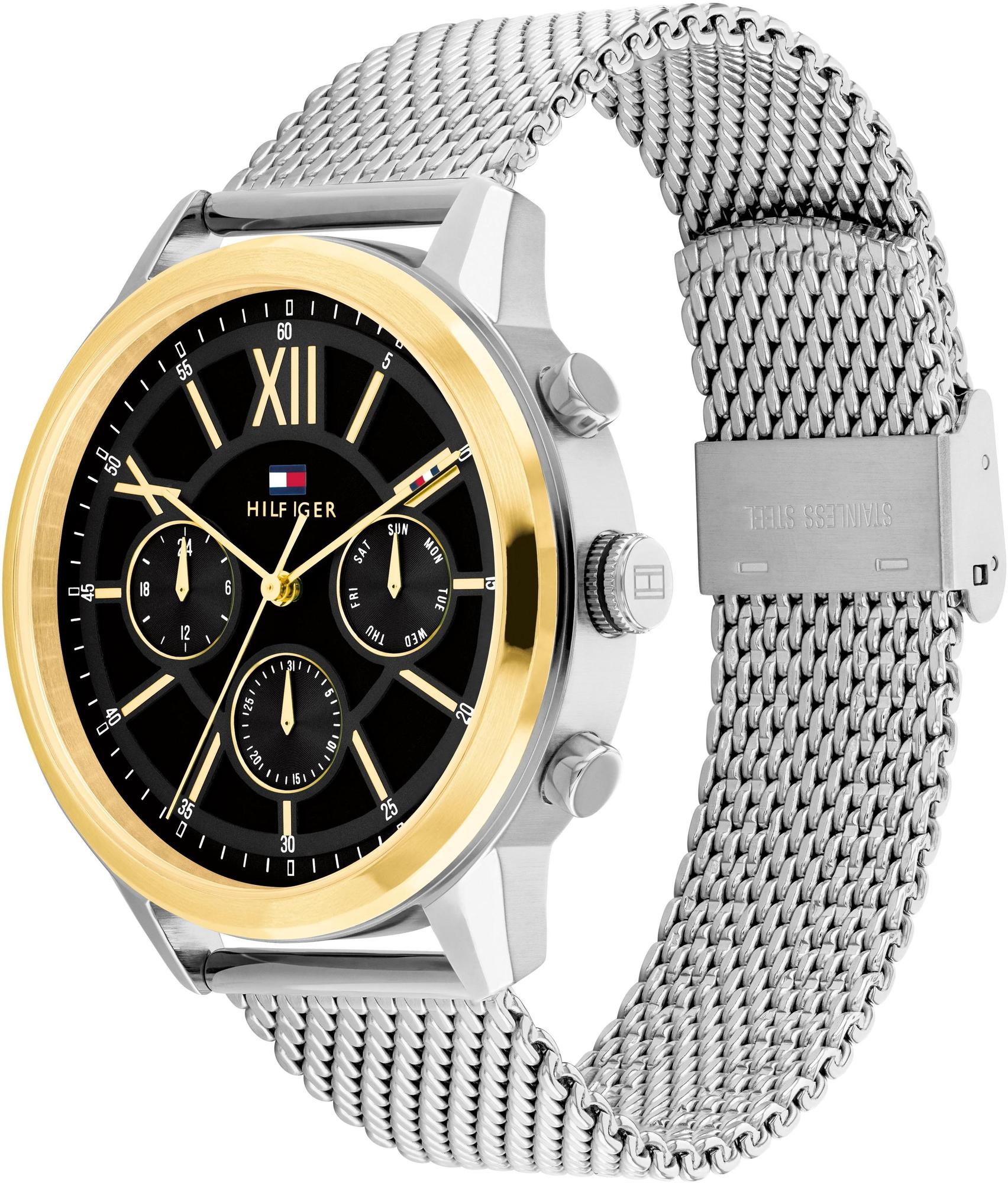 zegarek Tommy Hilfiger 1710528 srebrny Męskie