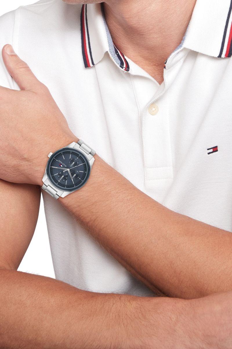 zegarek Tommy Hilfiger 1710532 srebrny Męskie - miniatura 7