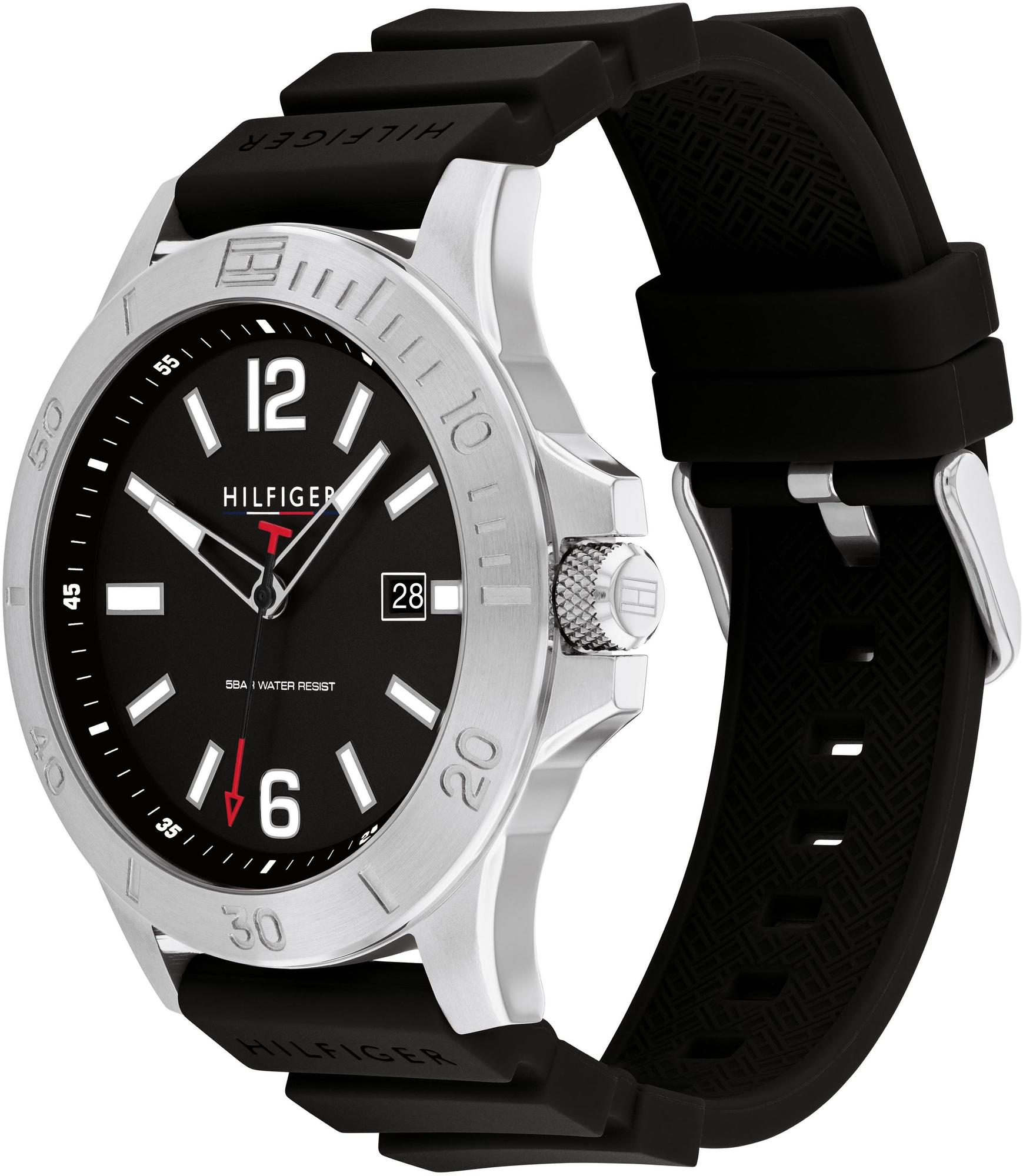 zegarek Tommy Hilfiger 1710539 srebrny Męskie - miniatura 5