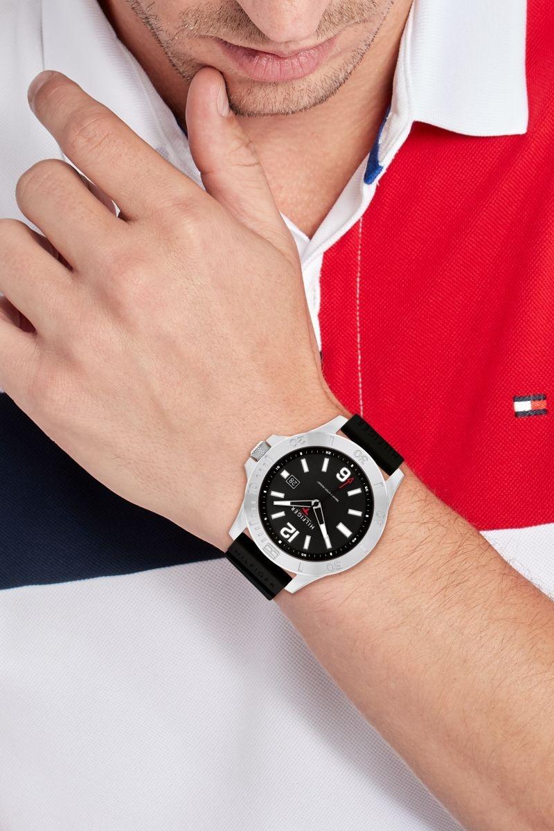zegarek Tommy Hilfiger 1710539 srebrny Męskie - miniatura 7