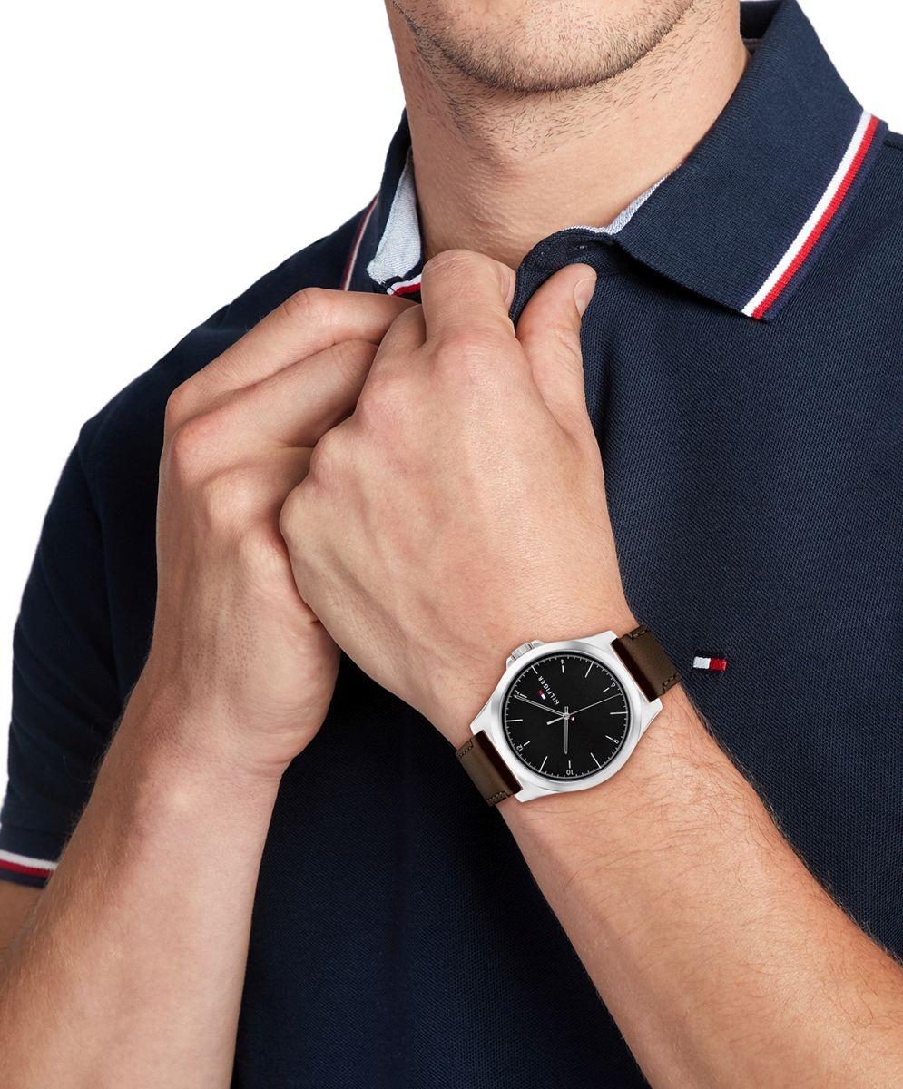 zegarek Tommy Hilfiger 1710601 srebrny Męskie - miniatura 7