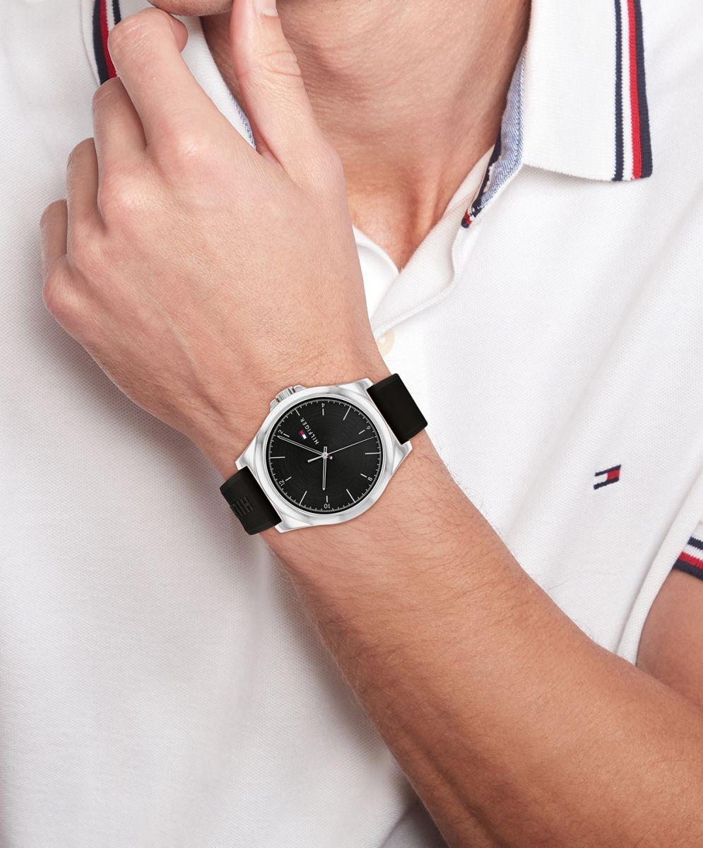 zegarek Tommy Hilfiger 1710617 srebrny Męskie - miniatura 7