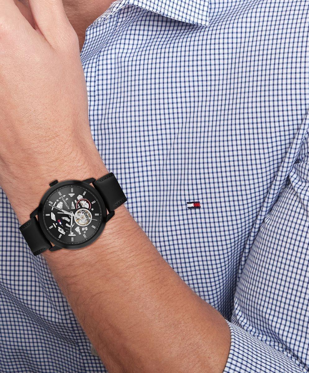 zegarek Tommy Hilfiger 1710659 czarny Męskie