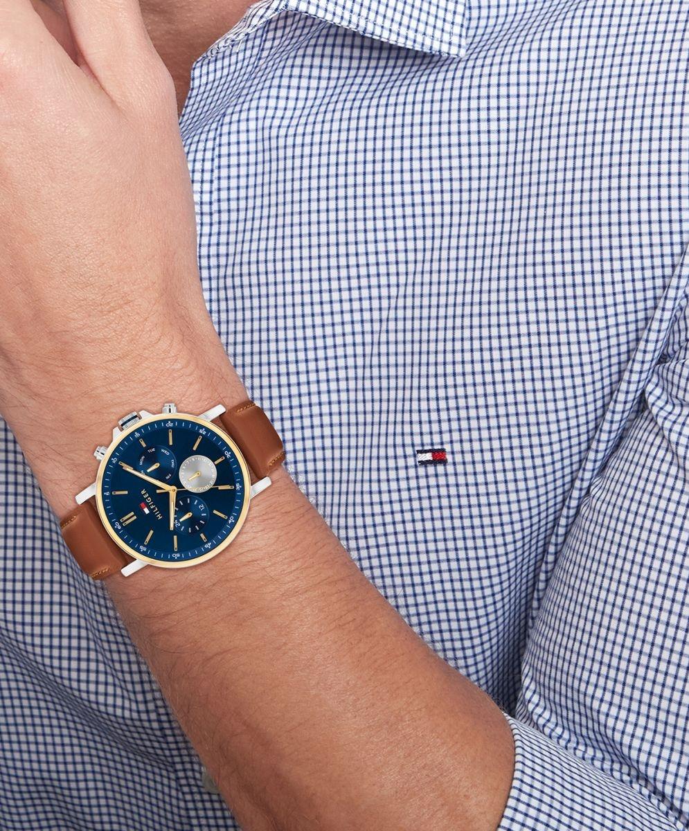 zegarek Tommy Hilfiger 1710703 srebrny Męskie - miniatura 4