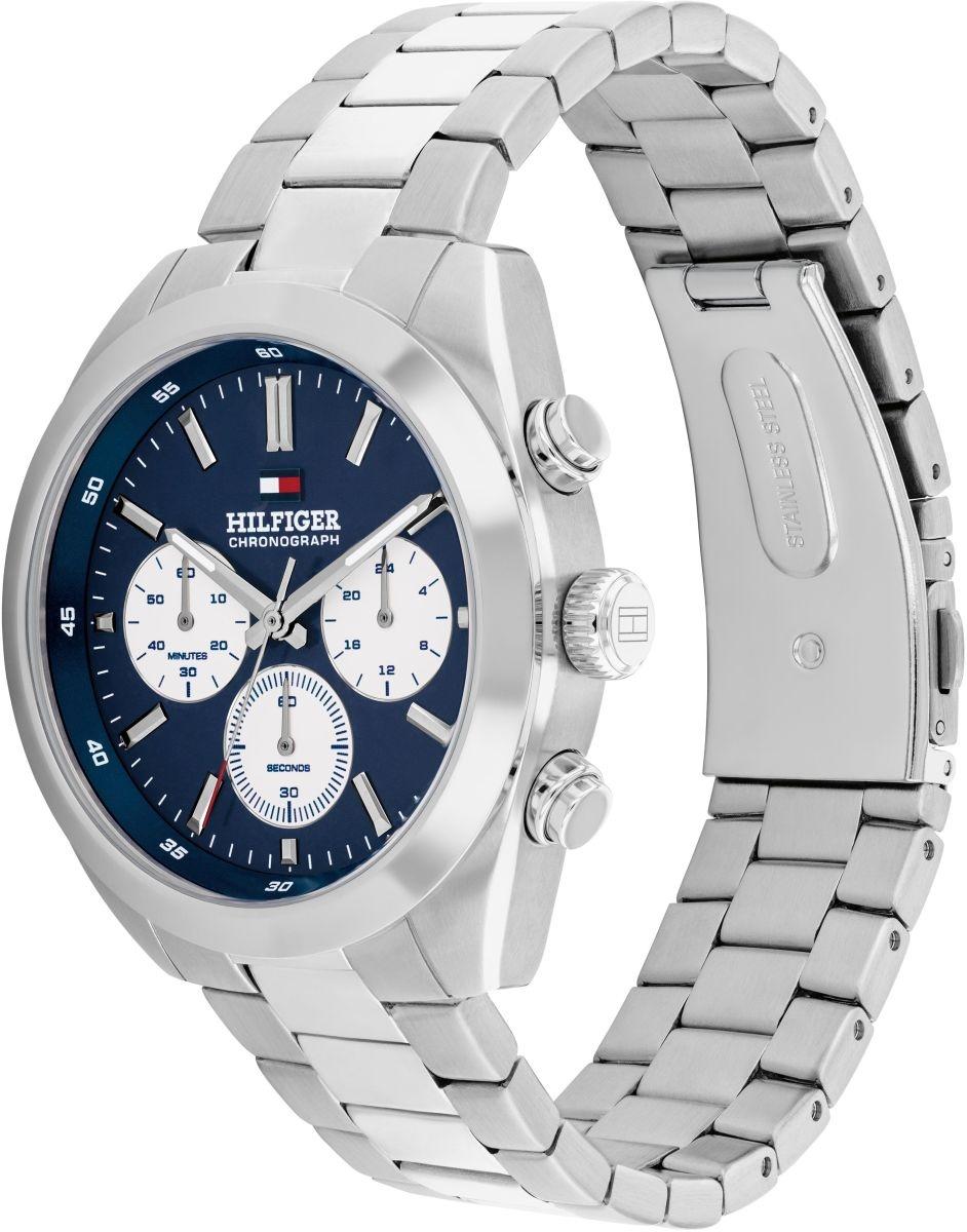 zegarek Tommy Hilfiger 1710722 srebrny Męskie