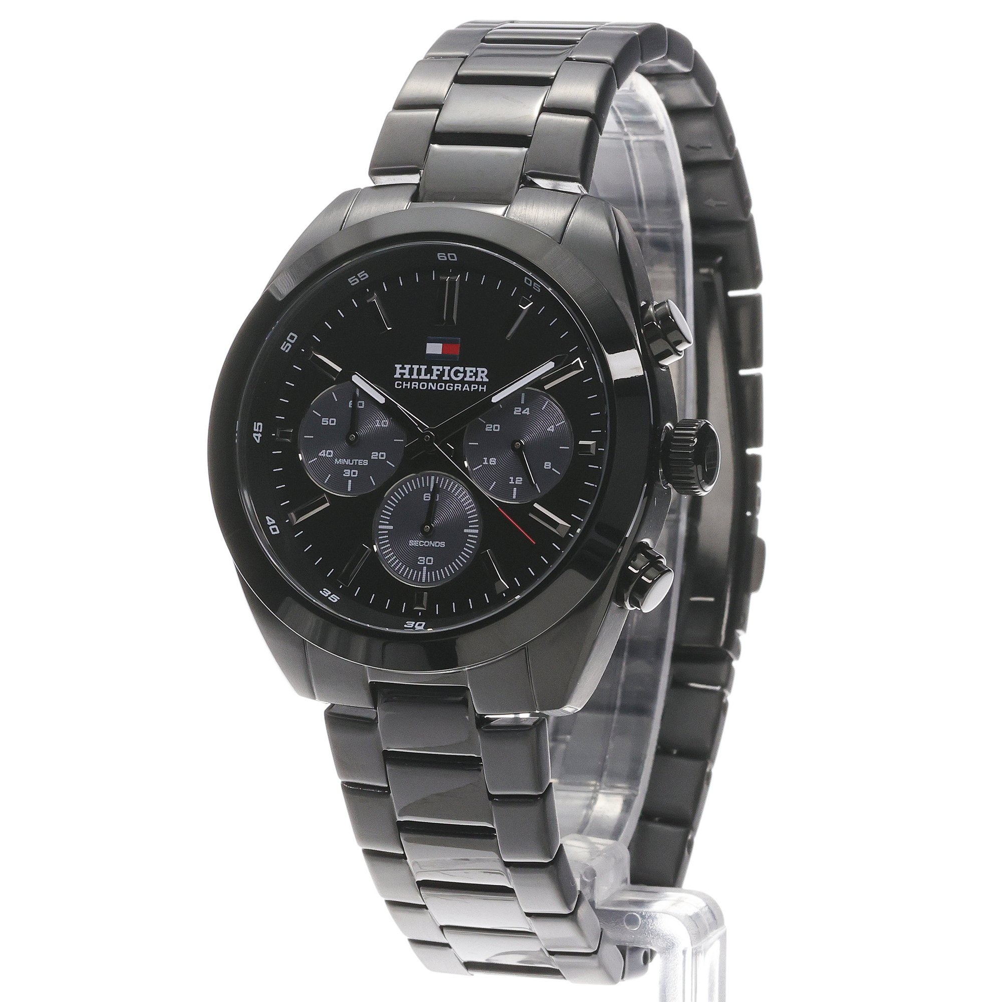 zegarek Tommy Hilfiger 1710724 czarny Męskie - miniatura 2