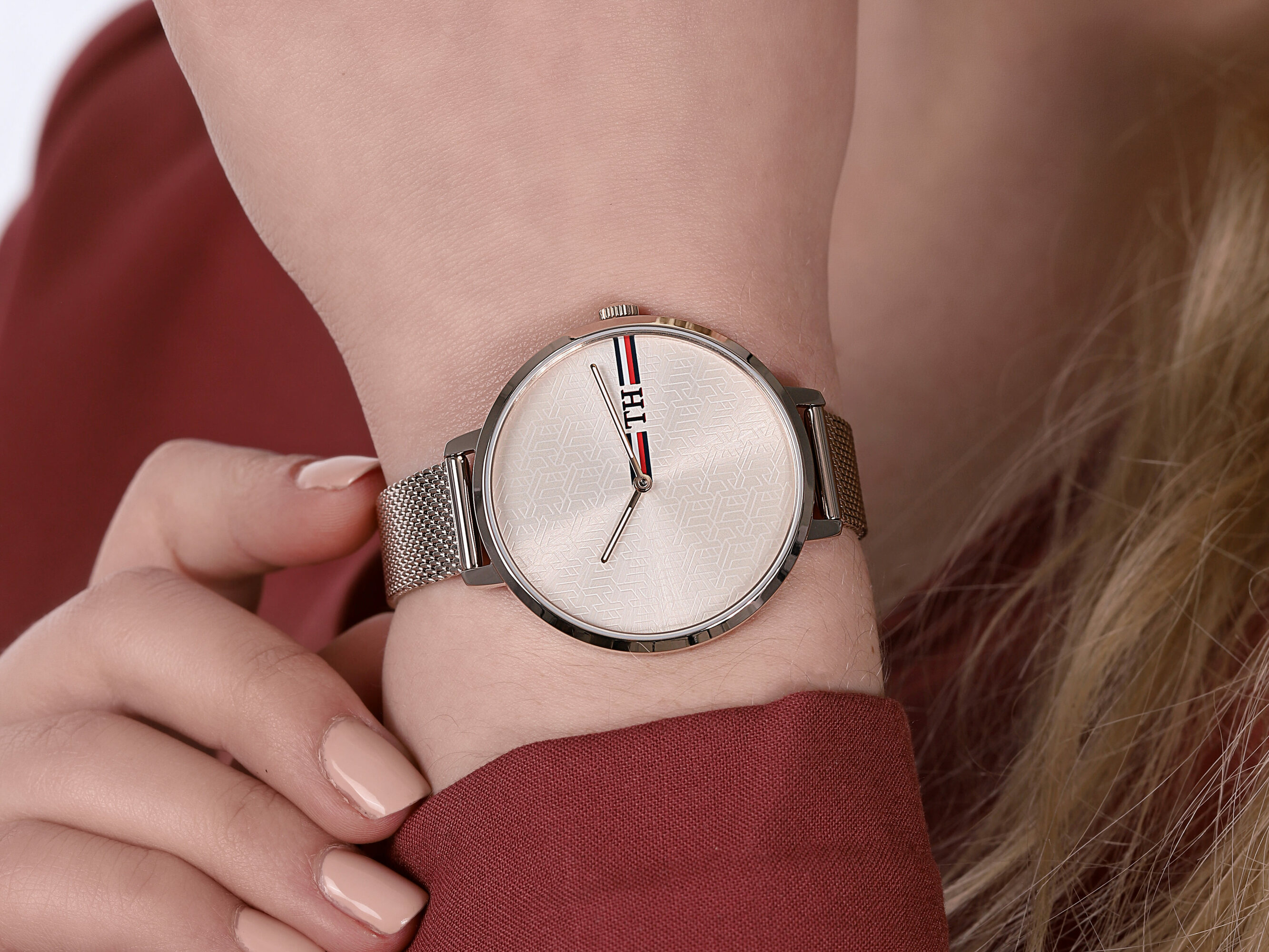zegarek Tommy Hilfiger 1782158 różowe złoto Damskie - miniatura 4