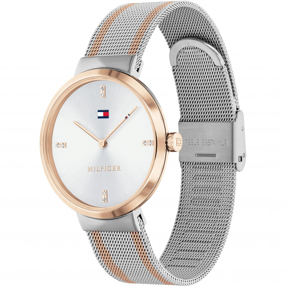 Tommy Hilfiger 1782221 zegarek różowe złoto klasyczny Damskie bransoleta - miniatura 5