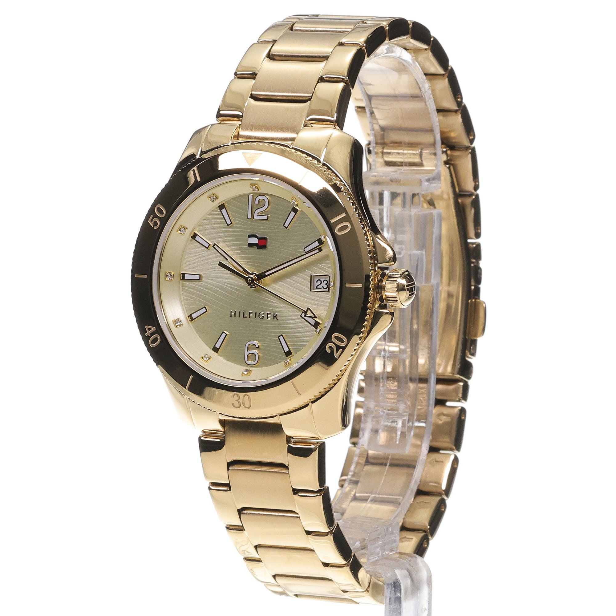 zegarek Tommy Hilfiger 1782513 złoty Damskie - miniatura 2