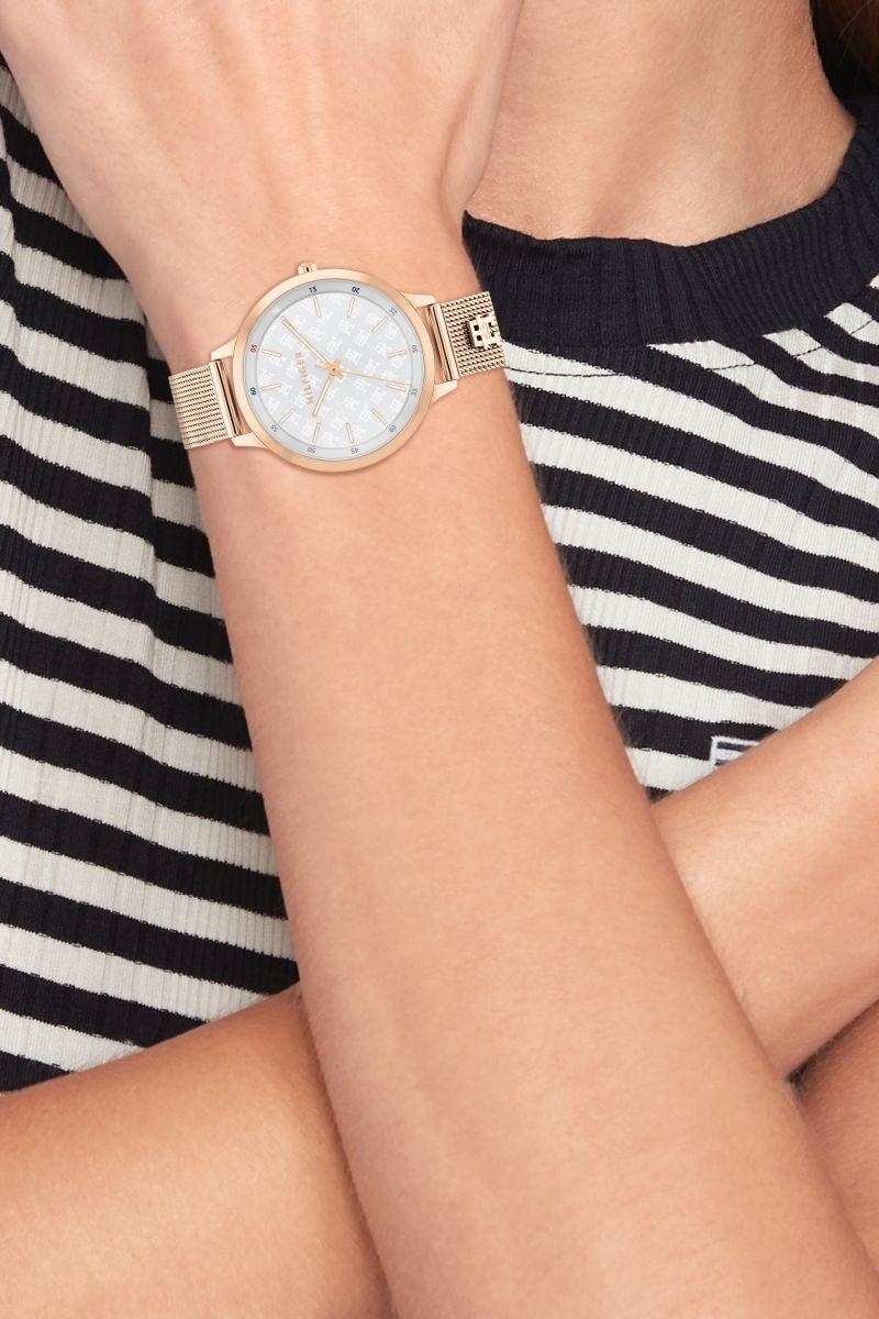 zegarek Tommy Hilfiger 1782616 różowe złoto Damskie - miniatura 7