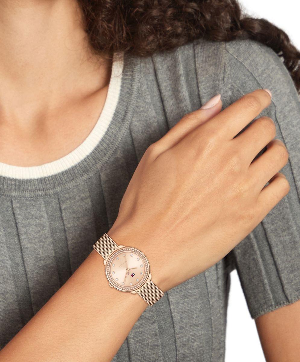 zegarek Tommy Hilfiger 1782700 różowe złoto Damskie