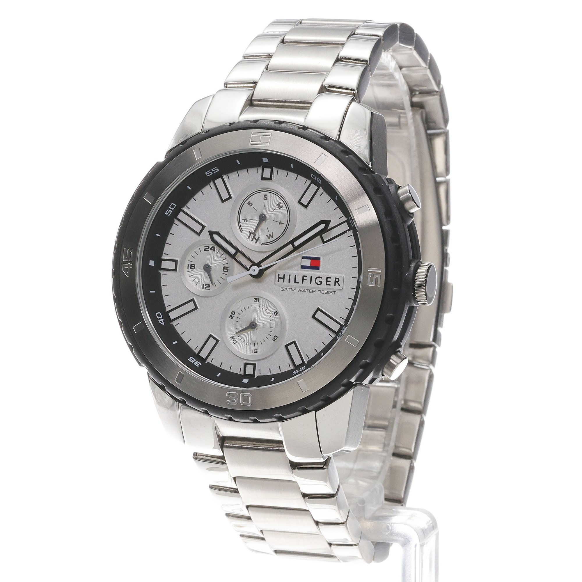 zegarek Tommy Hilfiger 1791191 srebrny Męskie