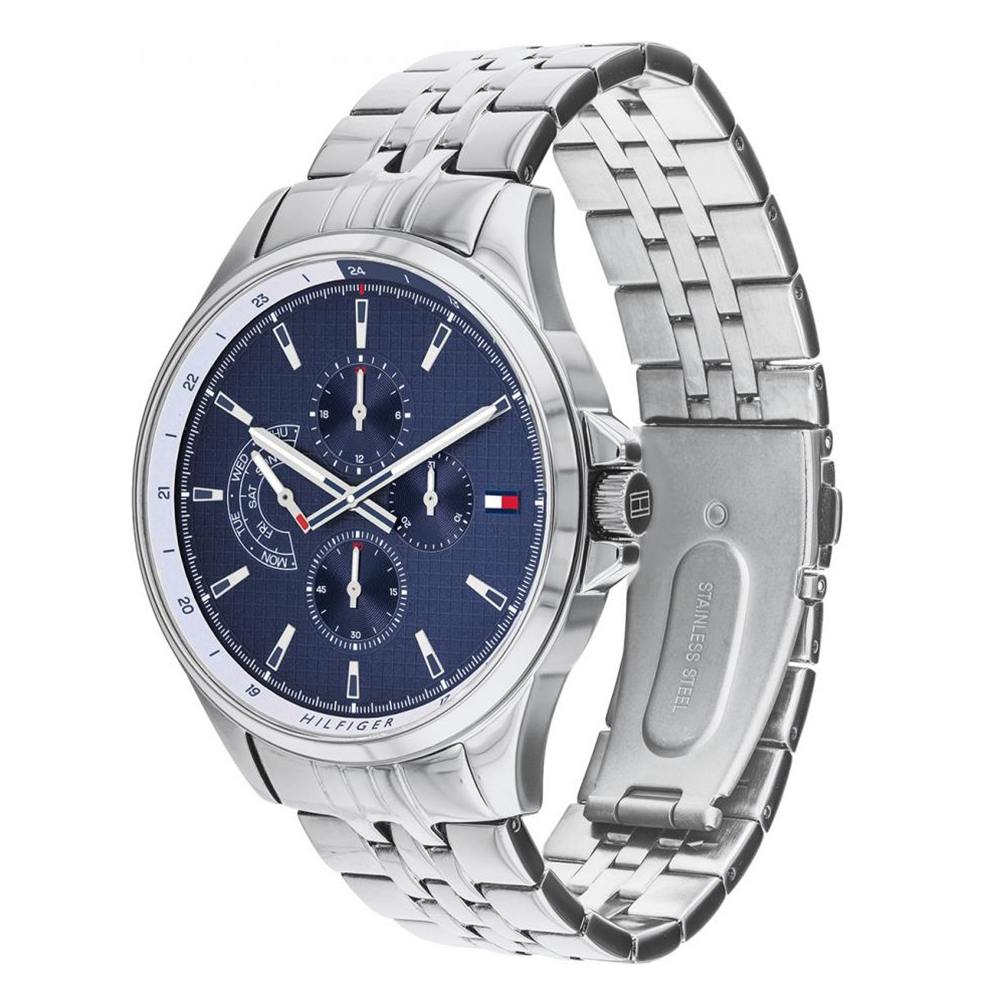 Tommy Hilfiger 1791612 zegarek srebrny fashion/modowy Męskie bransoleta - miniatura 5