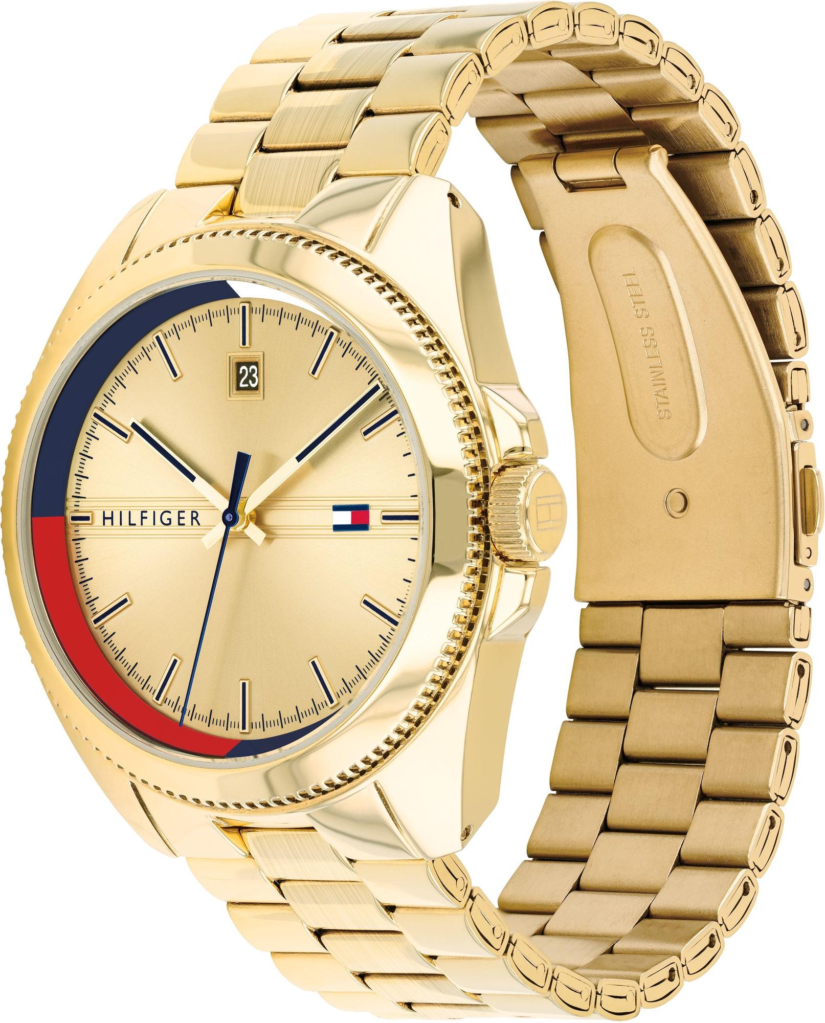 zegarek Tommy Hilfiger 1791686 złoty Męskie - miniatura 2