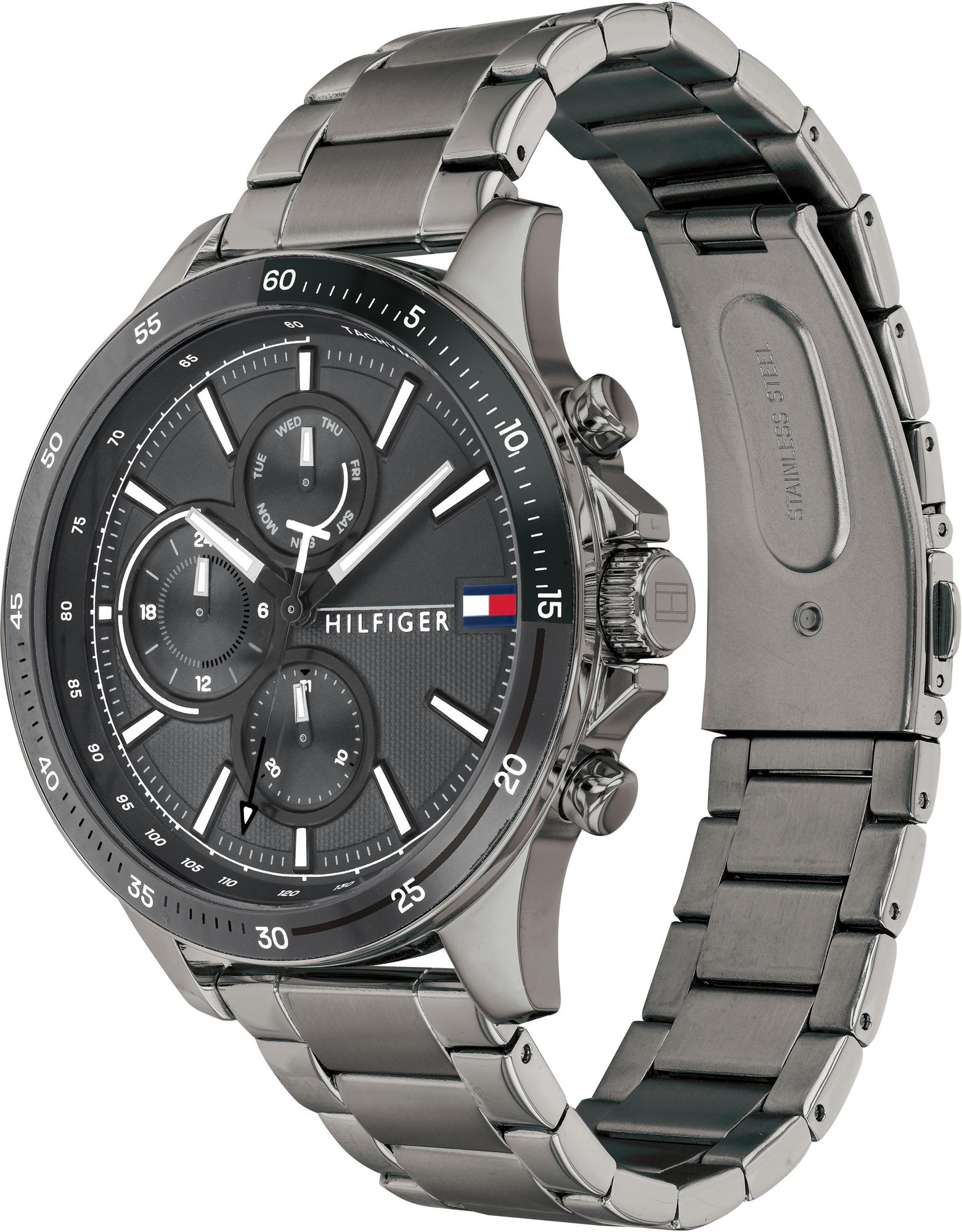 zegarek Tommy Hilfiger 1791719 szary Męskie - miniatura 5