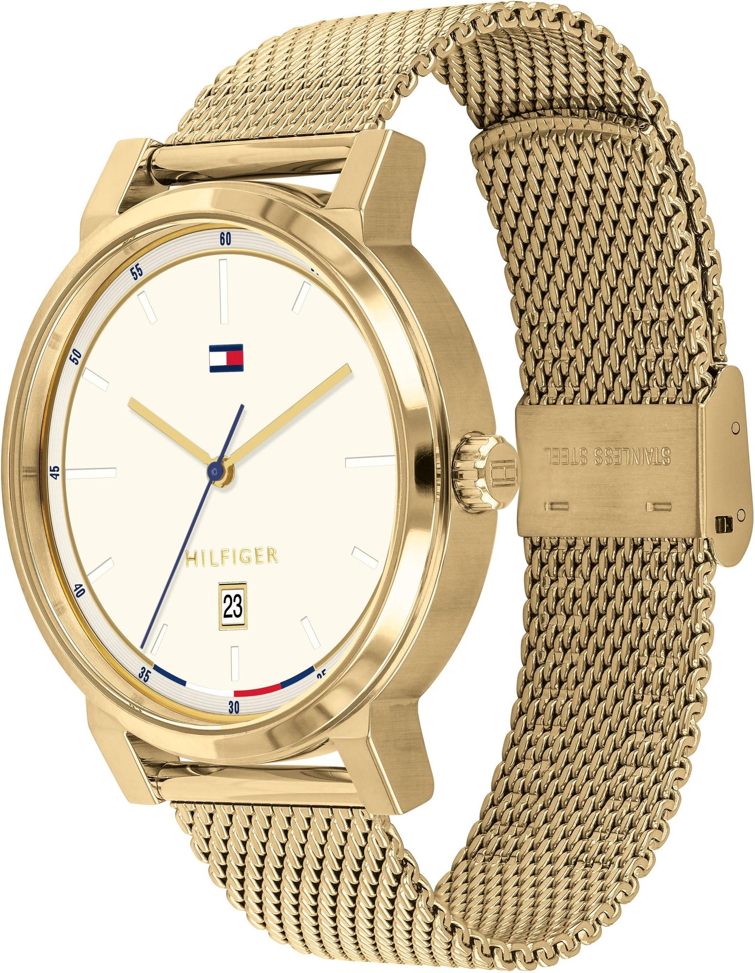 zegarek Tommy Hilfiger 1791733 złoty Męskie - miniatura 5