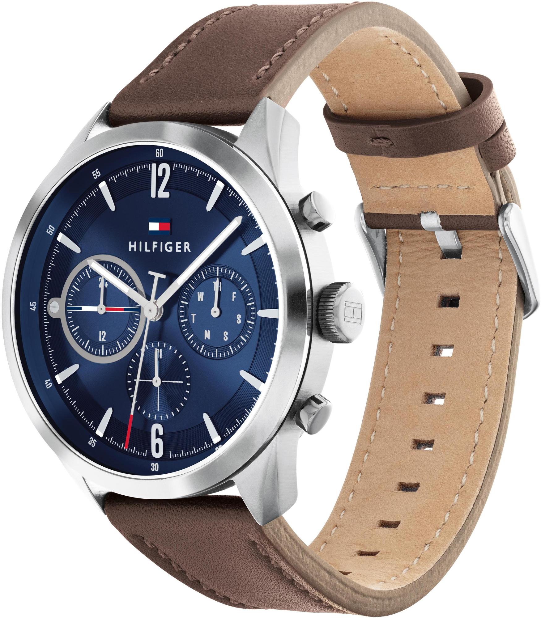 zegarek Tommy Hilfiger 1791940 srebrny Męskie