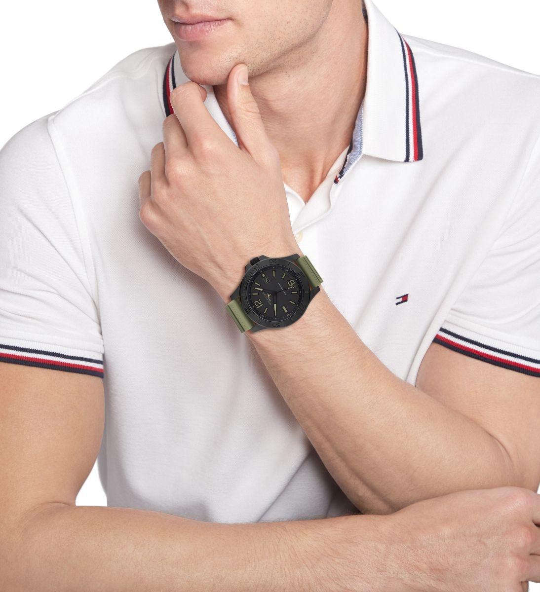 zegarek Tommy Hilfiger 1791992 czarny Męskie - miniatura 4