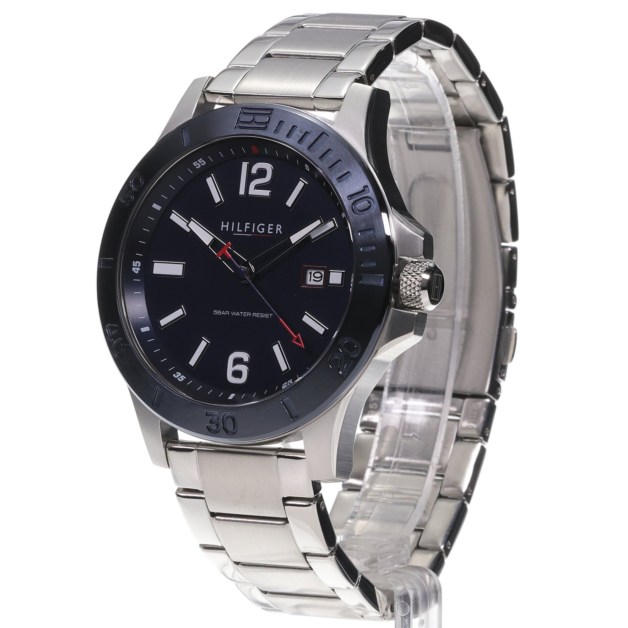 zegarek Tommy Hilfiger 1791994 srebrny Męskie