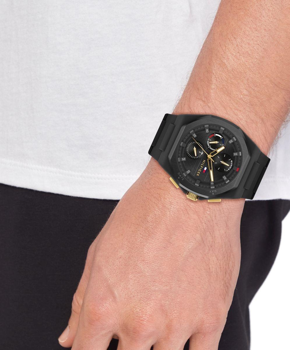 zegarek Tommy Hilfiger 1792120 czarny Męskie - miniatura 7