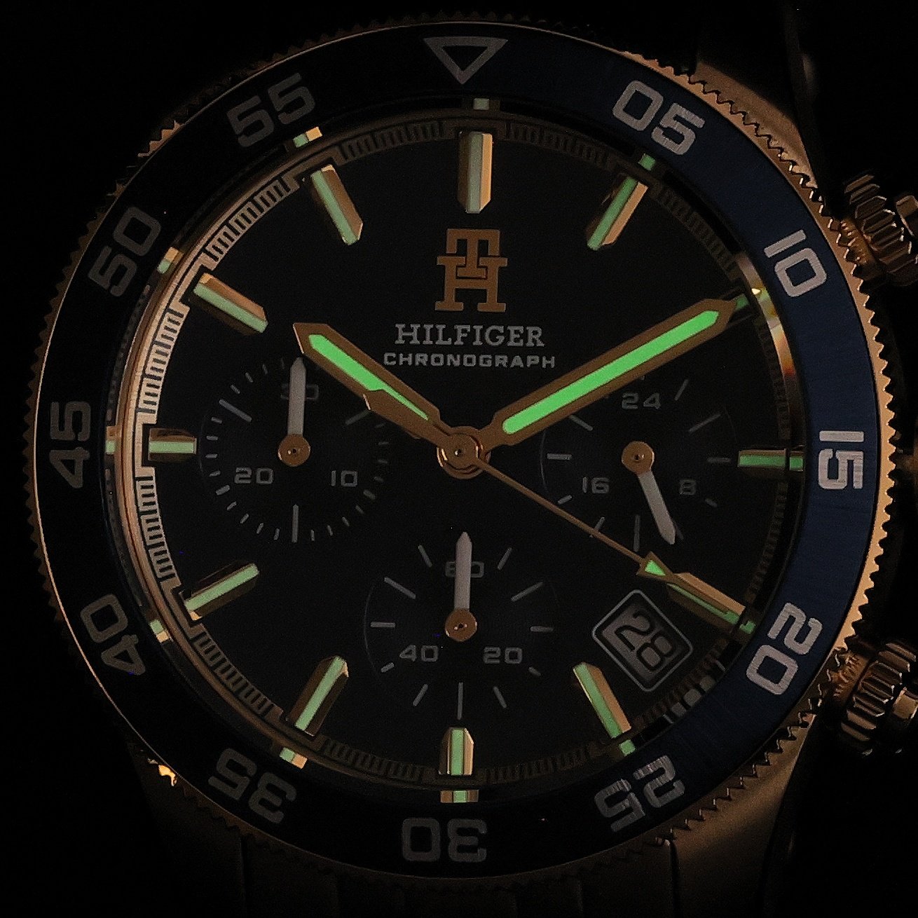 zegarek Tommy Hilfiger 1792158 złoty Męskie - miniatura 5
