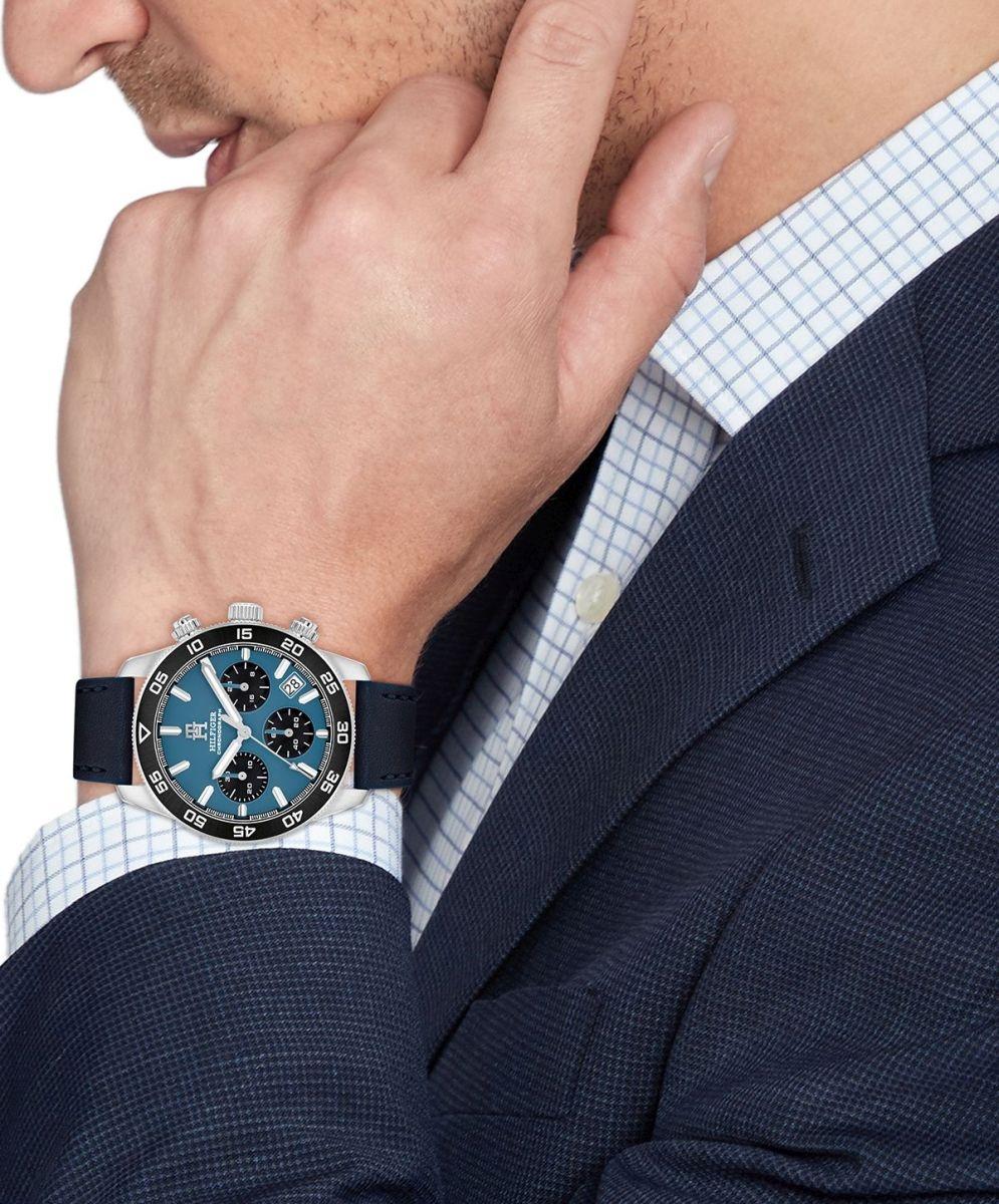 zegarek Tommy Hilfiger 1792187 srebrny Męskie - miniatura 4