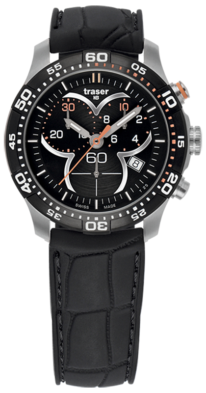 Traser T73 Ladytime Chronograph Black TS-100314