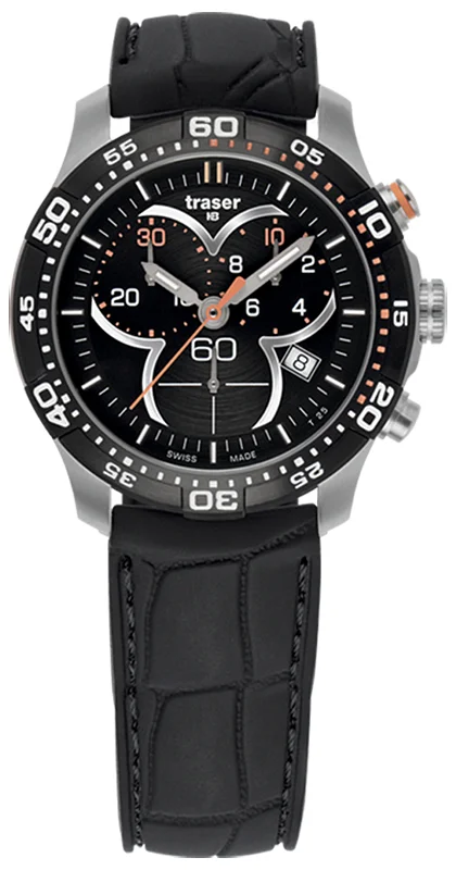 Traser TS-100314 T73 Ladytime T73 Ladytime Chronograph Black - zdjęcie 1