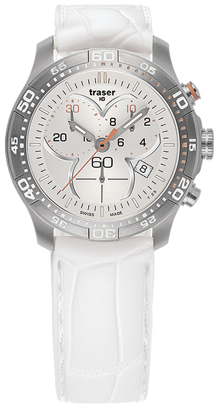 Traser T73 Ladytime Chronograph Silver TS-100353