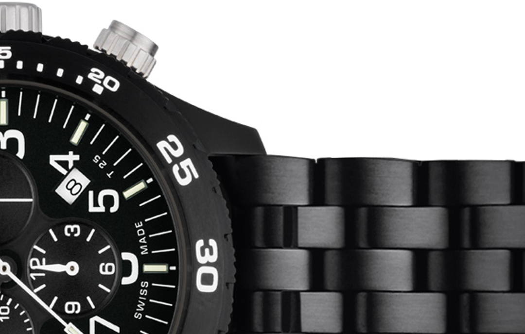 zegarek Traser TS-103349 P67 Officer Pro Chronograph męski z chronograf P67 Officer Pro Chronograph - miniatura 3
