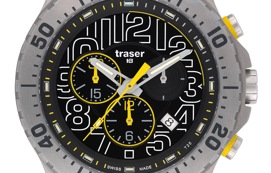 zegarek Traser TS-105858 kwarcowy męski P66 Tactical Mission P66 Elite Chronograph - miniatura 5