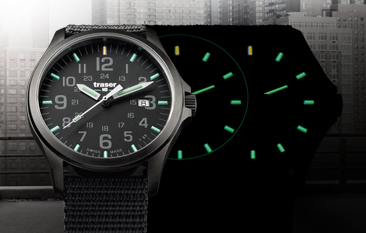 zegarek Traser TS-107422 kwarcowy męski P67 Officer Pro P67 Officer Pro GunMetal Black - miniatura 6
